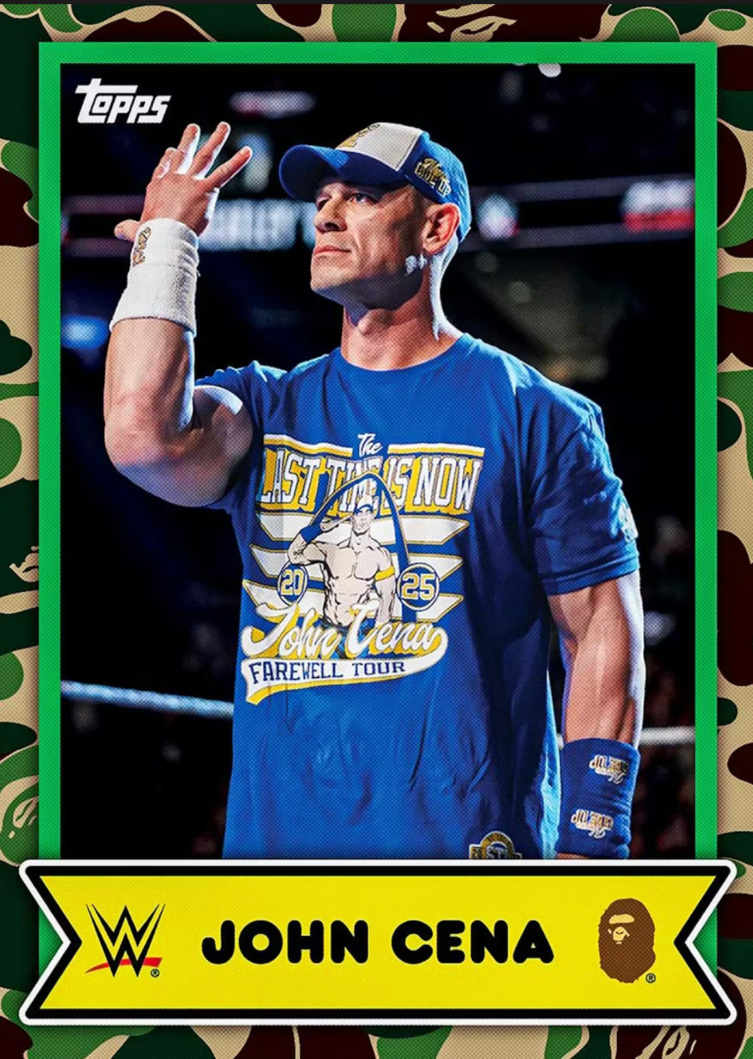 2025 Topps WWE x BAPE Wrestling Box