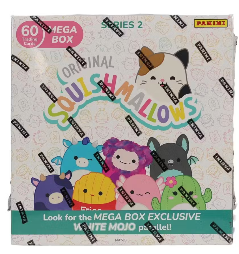 2025 Panini Squishmallows Series 2 Mega Box – VSM Sports Card Outlet