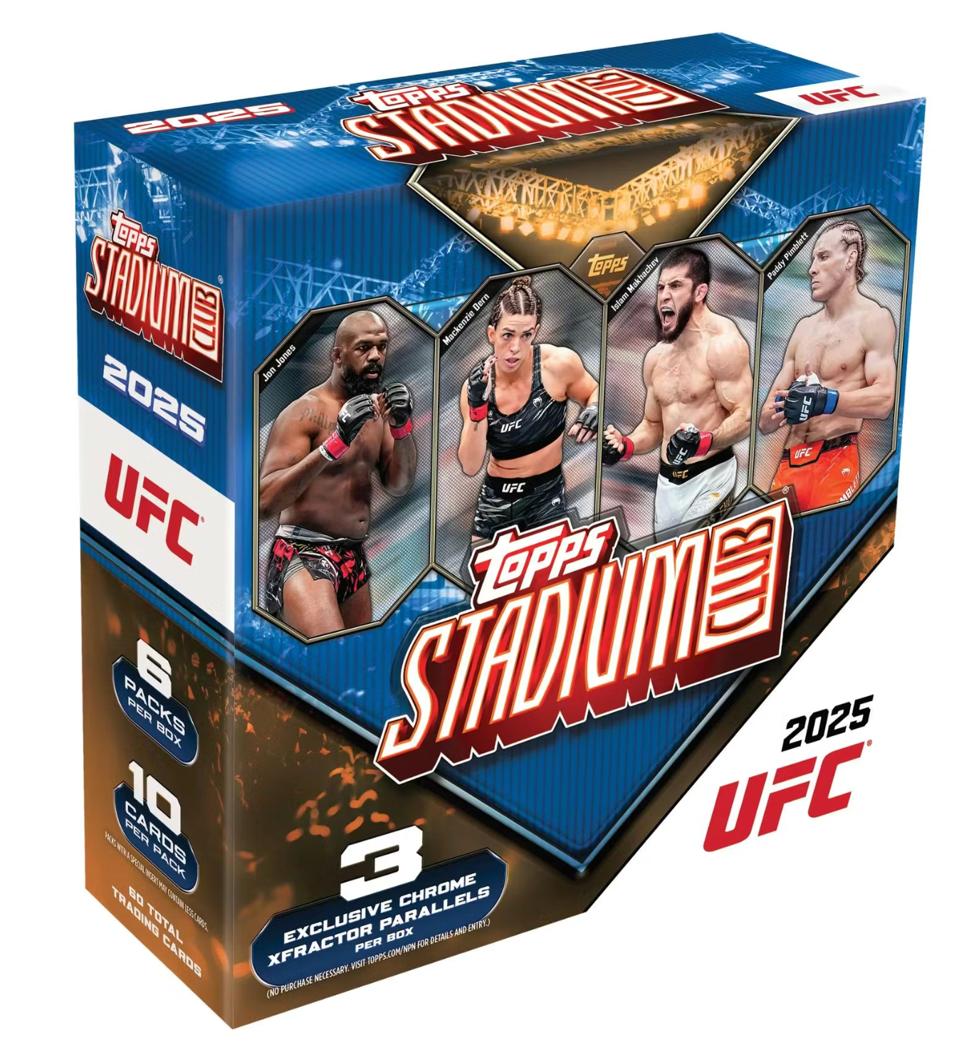 2025 Topps Stadium Club UFC Mega Box