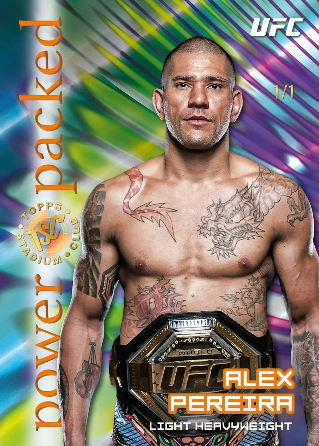 2025 Topps Stadium Club UFC Mega Box