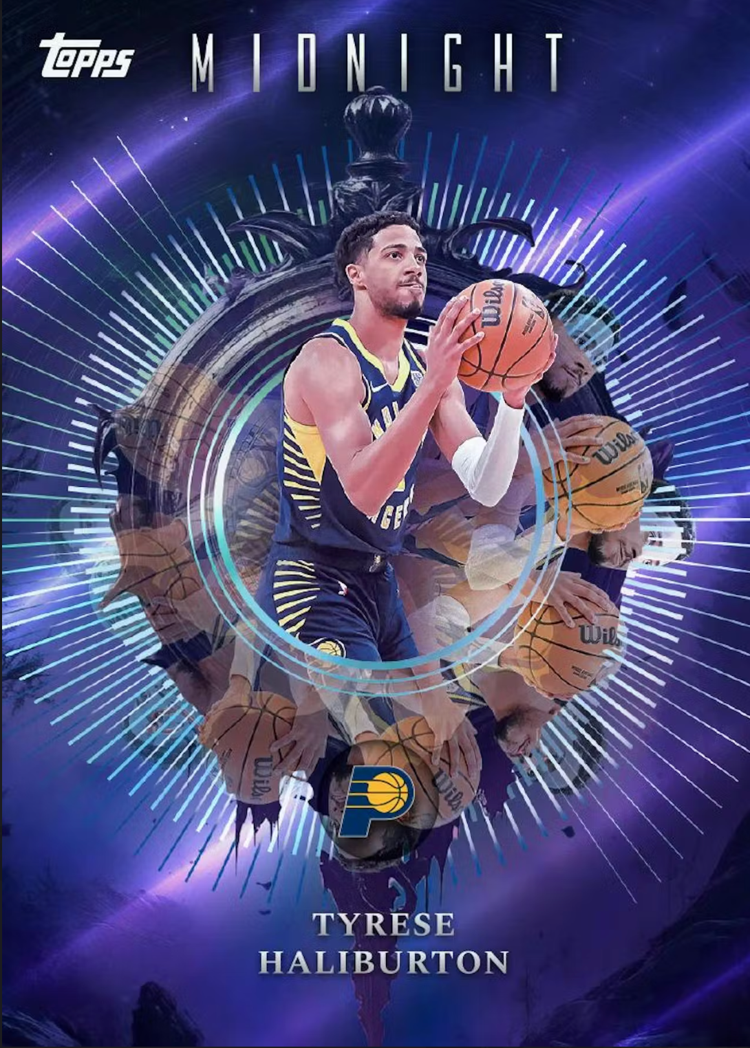 2025/26 Topps Midnight Basketball Hobby Box