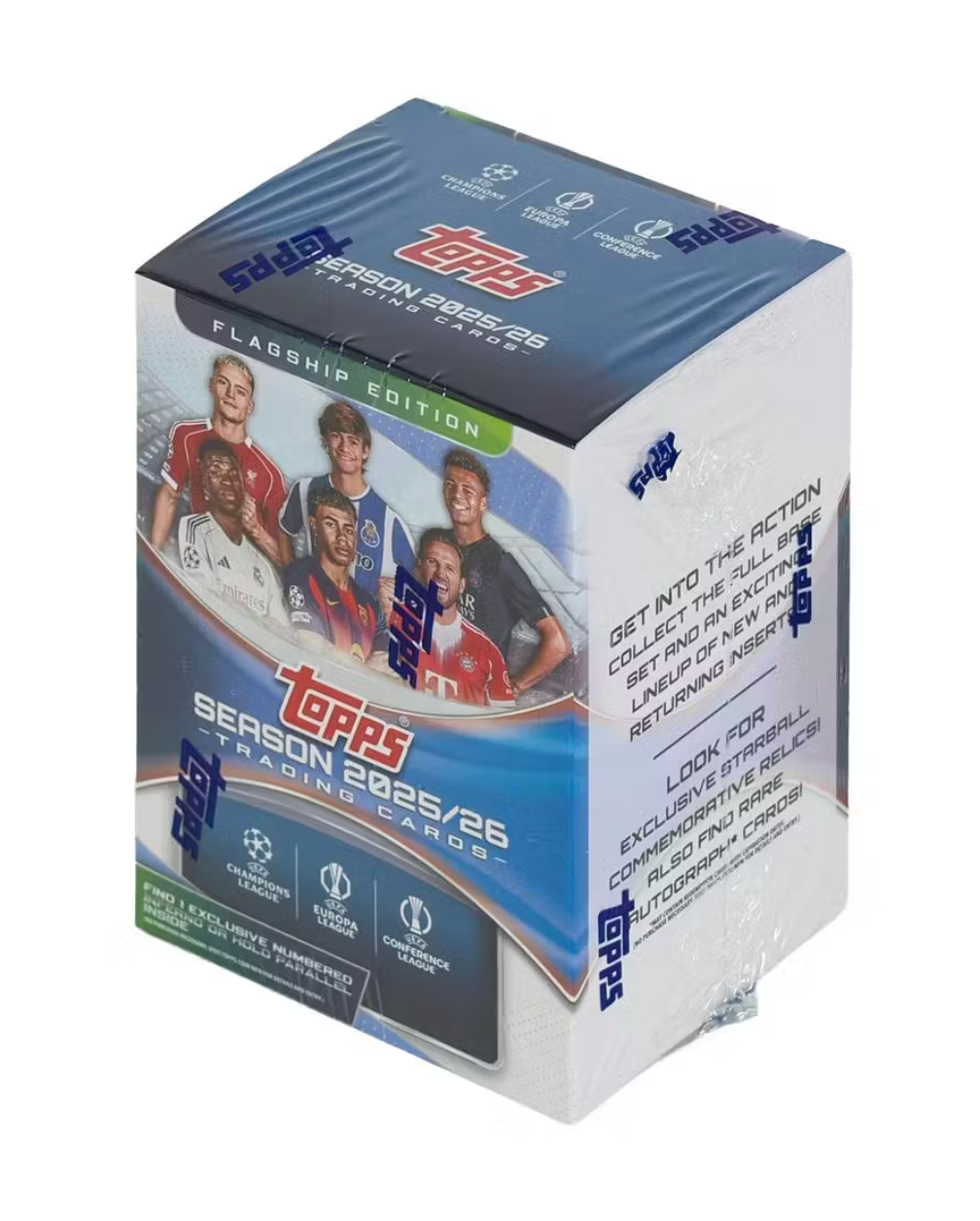 2025/26 Topps UEFA Club Competitions Soccer 7-Pack Blaster Box