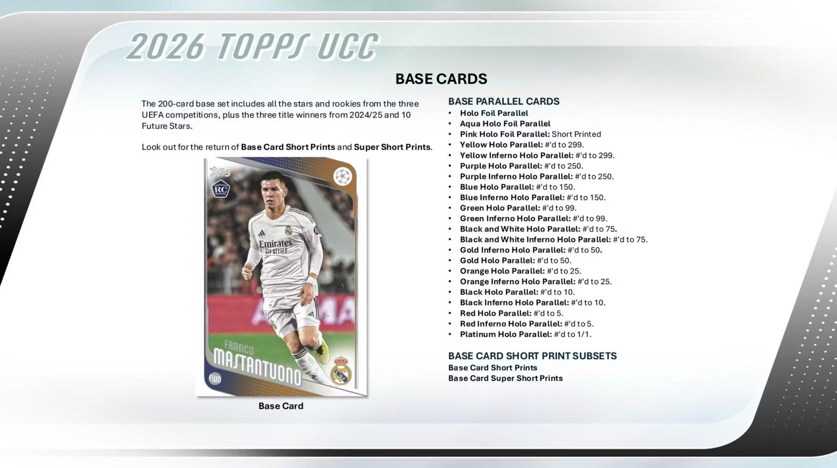 2025/26 Topps UEFA Club Competitions Soccer 7-Pack Blaster Box