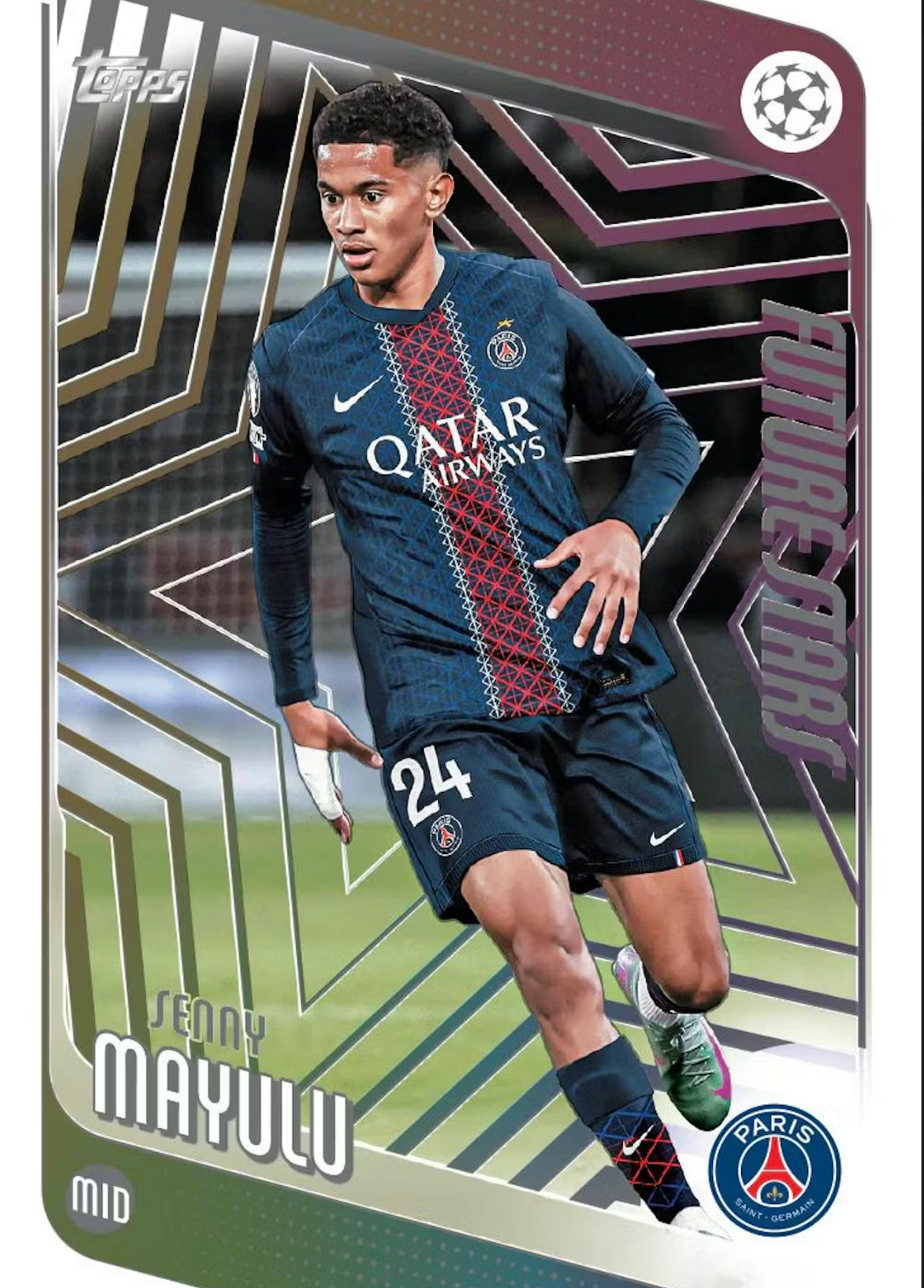 2025/26 Topps UEFA Club Competitions Soccer 7-Pack Blaster Box