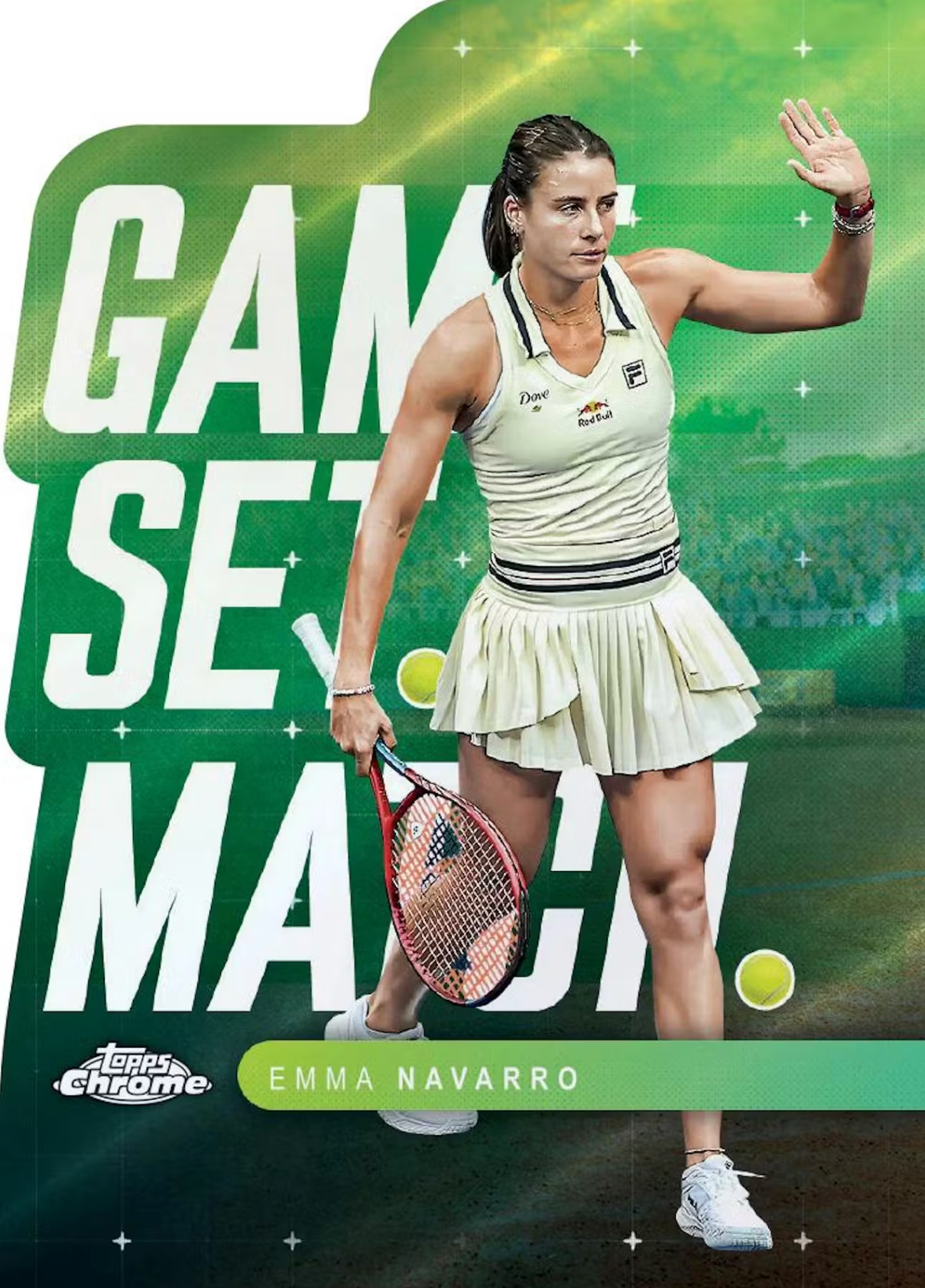 2025 Topps Chrome Tennis Hobby Box