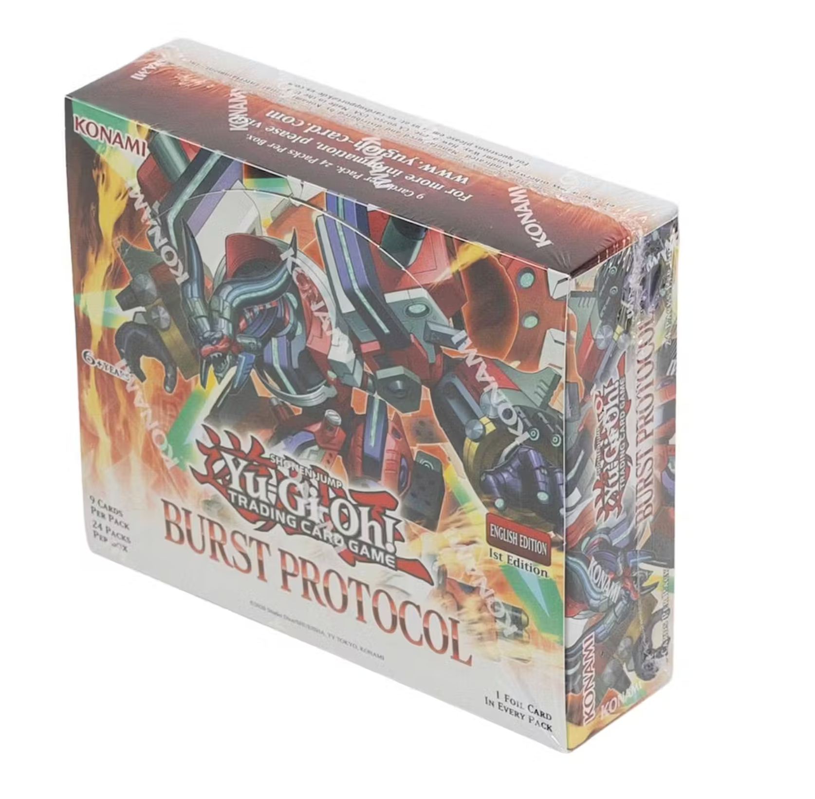 Yu-Gi-Oh Burst Protocol 1st Edition Booster Box Yu-Gi-Oh Burst Protocol 1st Edition Booster Box