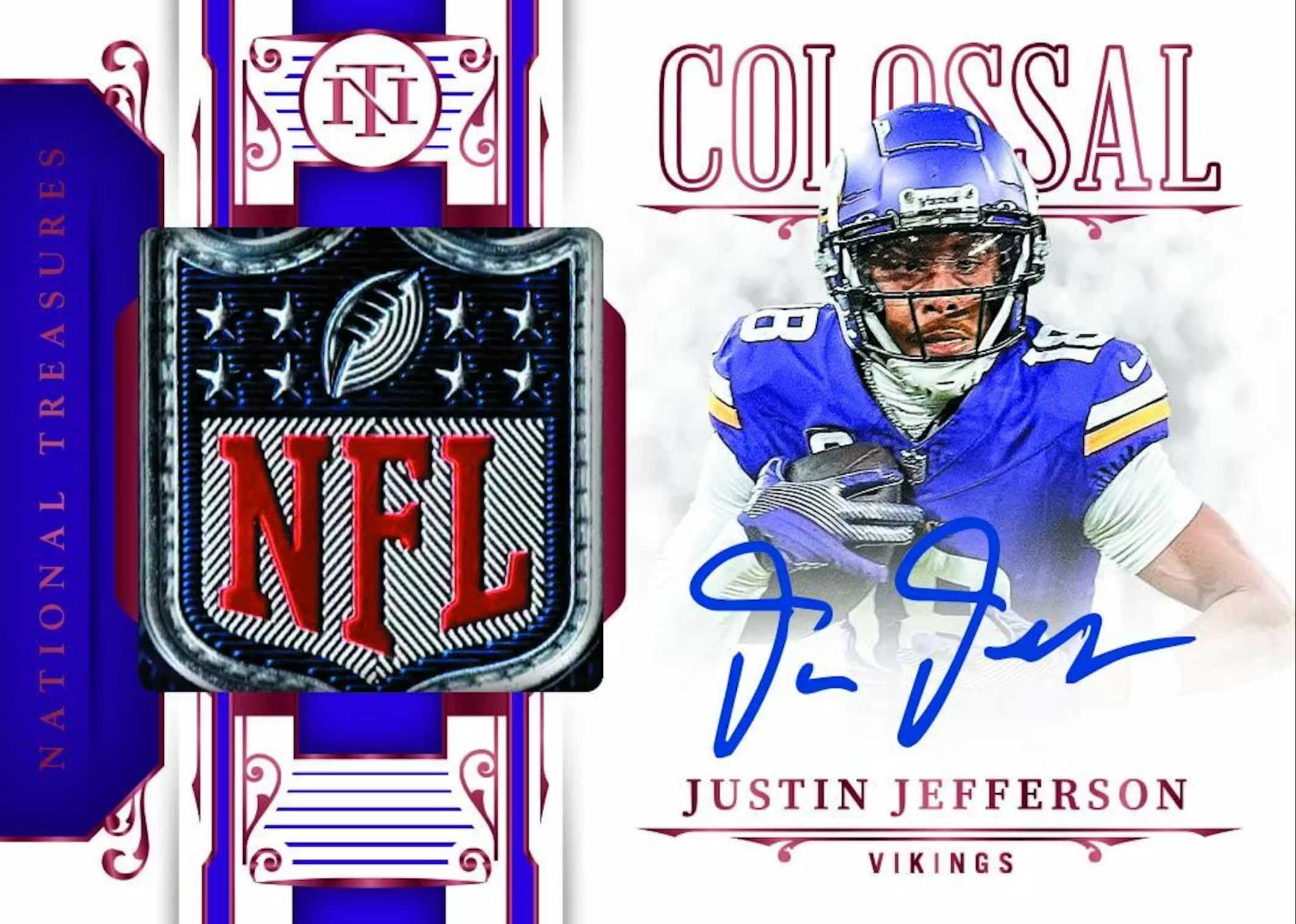 2025 Panini National Treasures Football Hobby Box