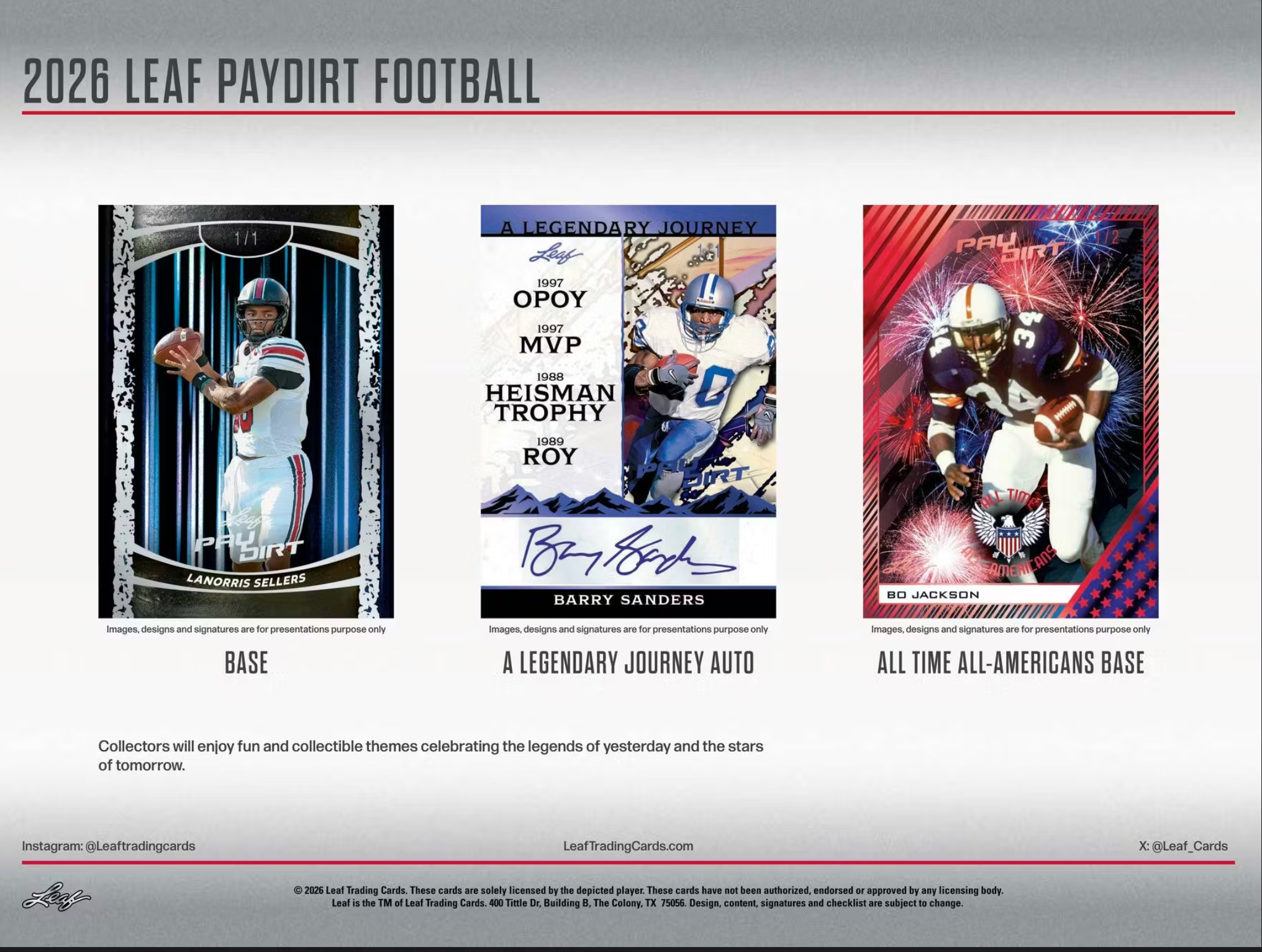 2026 Leaf Paydirt Football Hobby Box