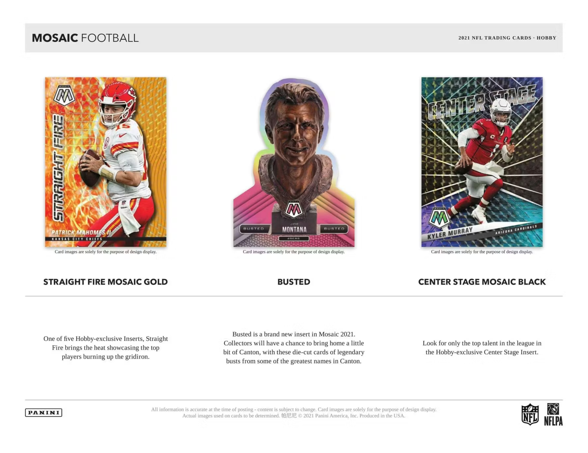 2021 Panini Mosaic Football Hobby Box