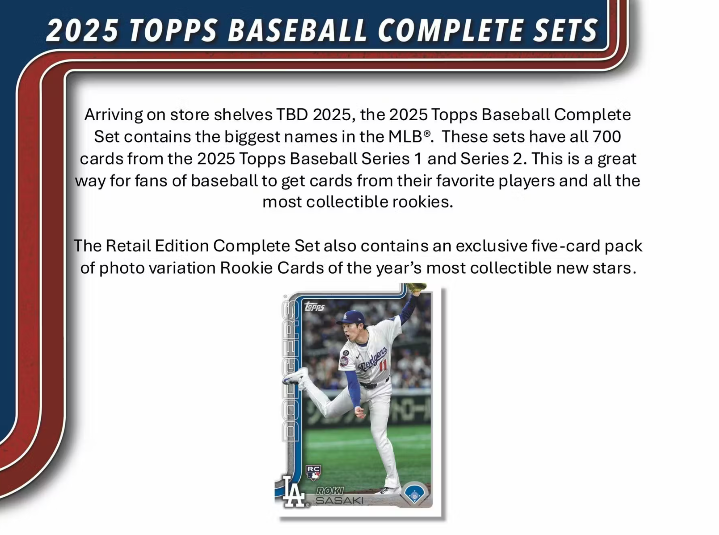2025 Topps Factory Set Baseball