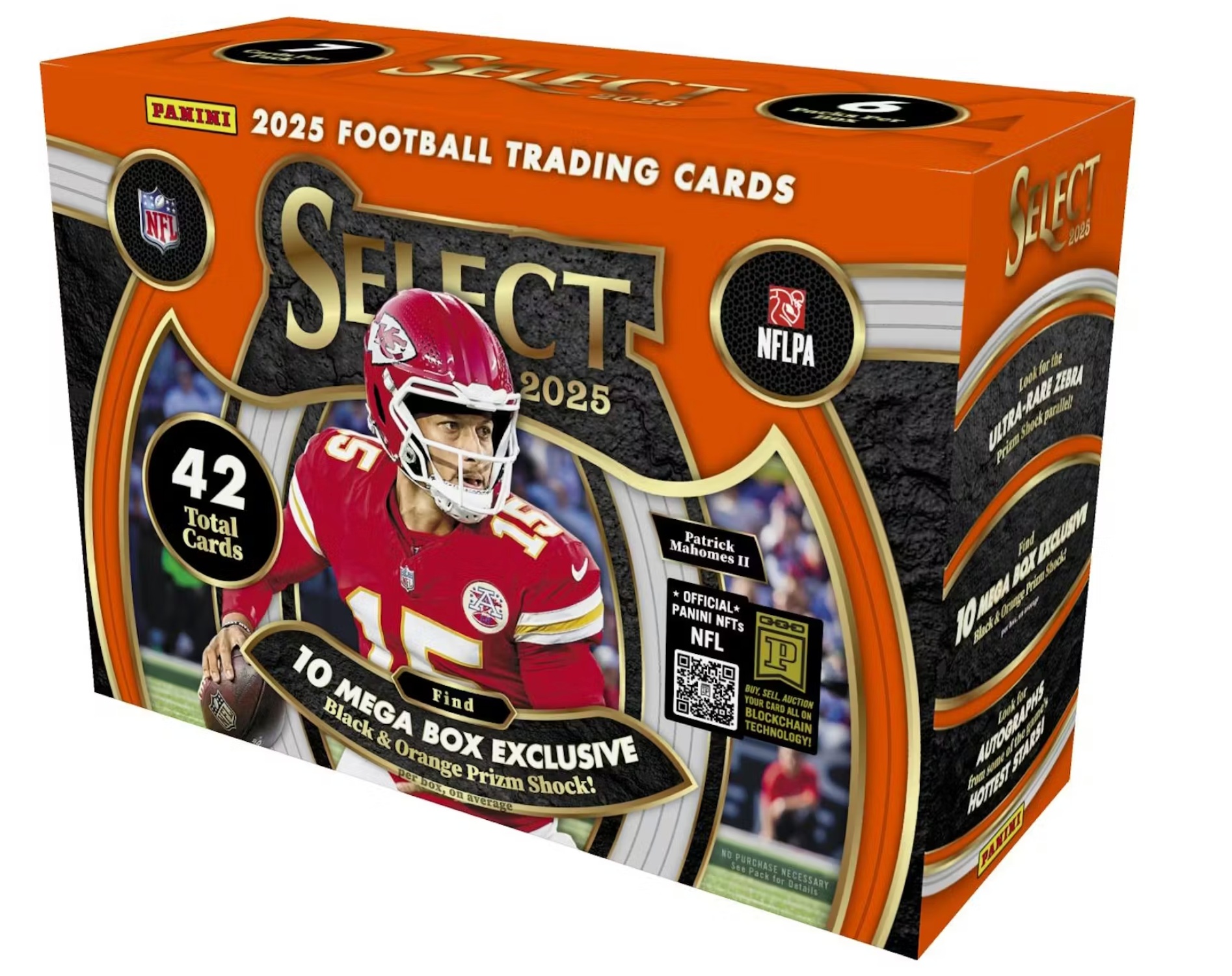 2025 Panini Select Football Hobby Mega Box
