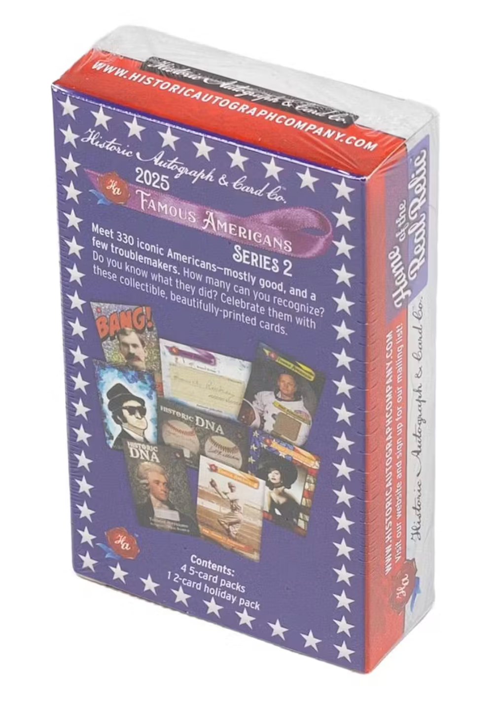 2025 Historic Autographs Famous Americans Series 2 Hobby Box