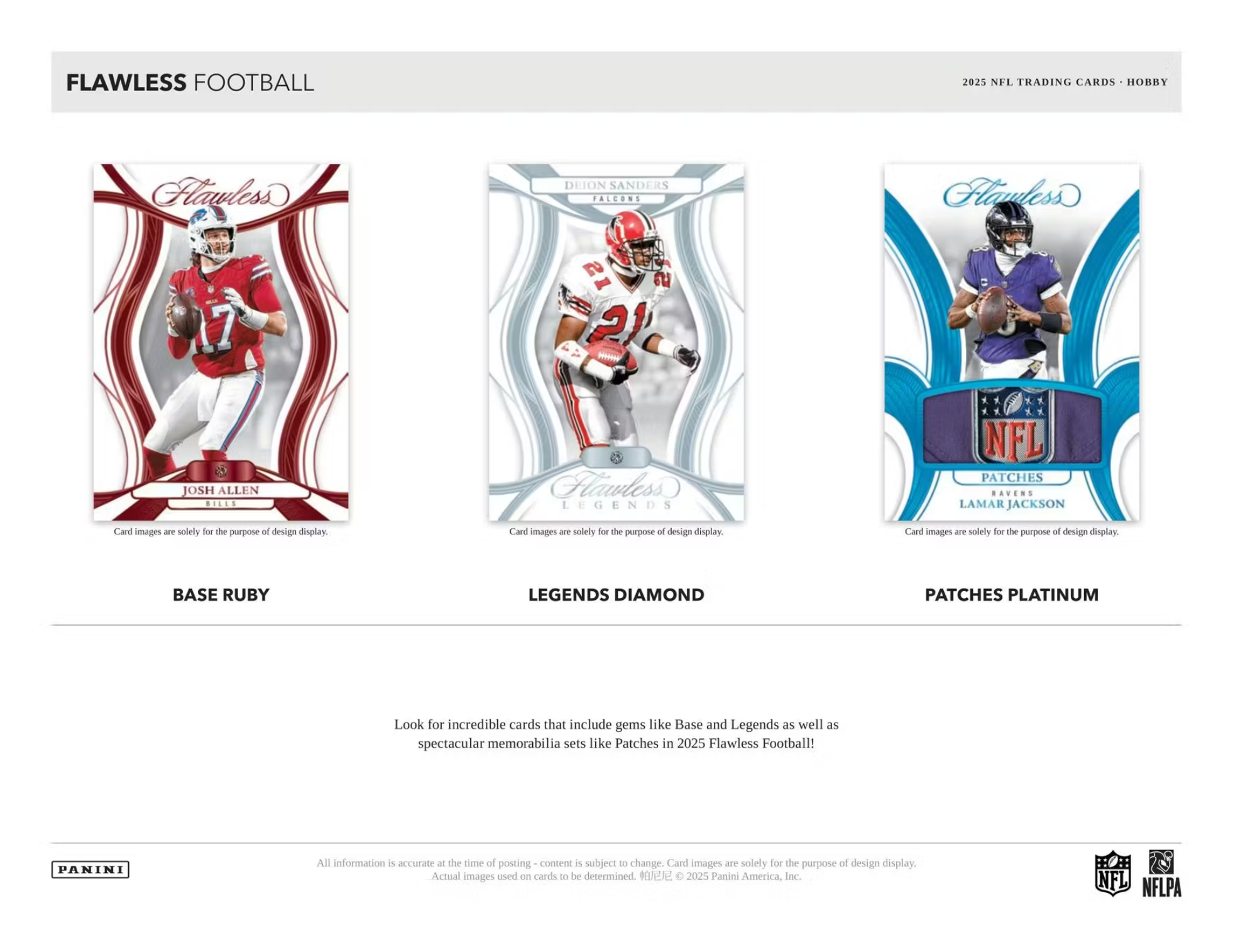 2025 Panini Flawless Football Hobby Box