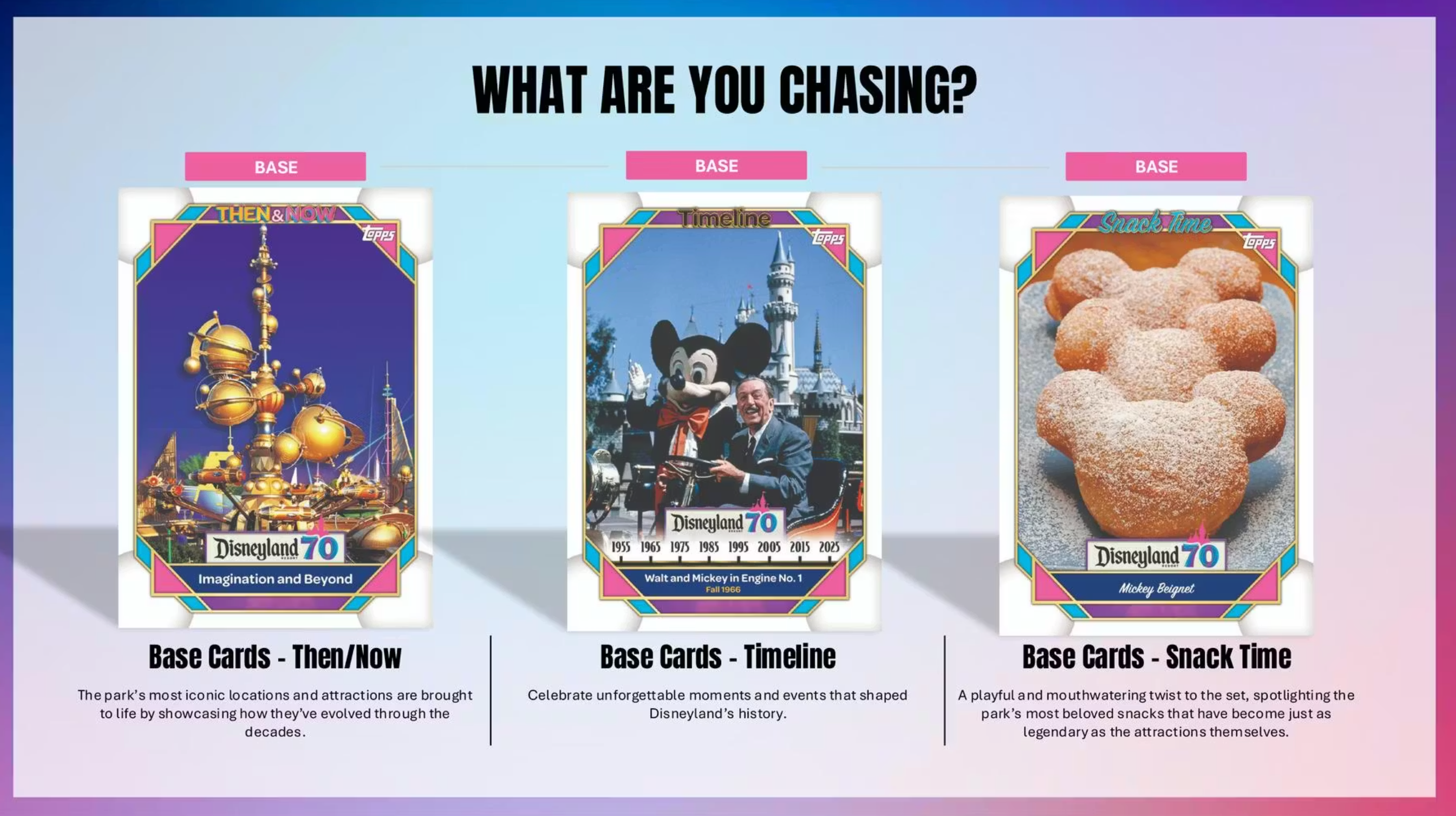 2025 Topps Disneyland 70th Anniversary 7-Pack Blaster