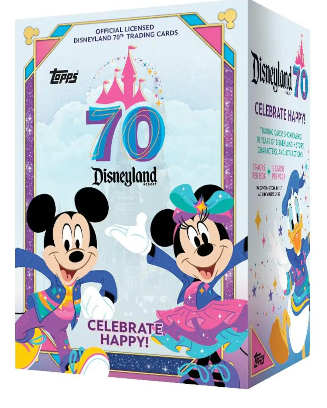 2025 Topps Disneyland 70th Anniversary 7-Pack Blaster