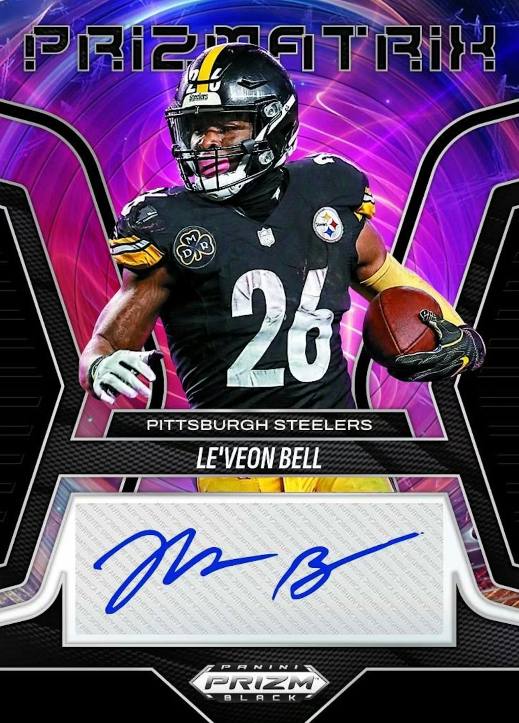 2025 Panini Prizm Black Football Hobby Box
