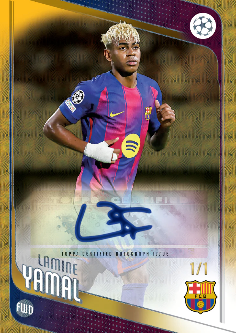 2025-26 ToppsUEFA Club Competitions Spring Tin