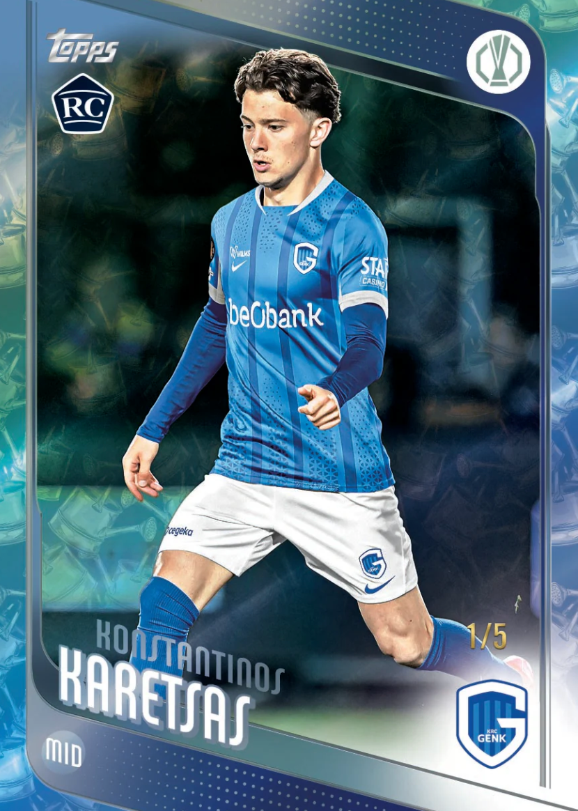 2025-26 ToppsUEFA Club Competitions Spring Tin