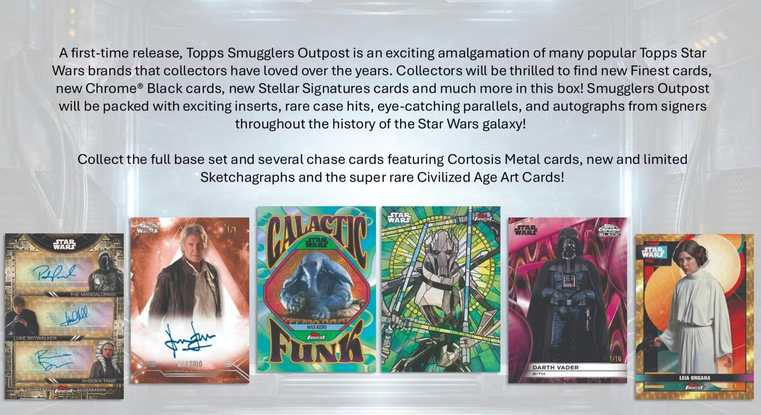 2025 Topps Star Wars Smugglers Outpost Hobby Box