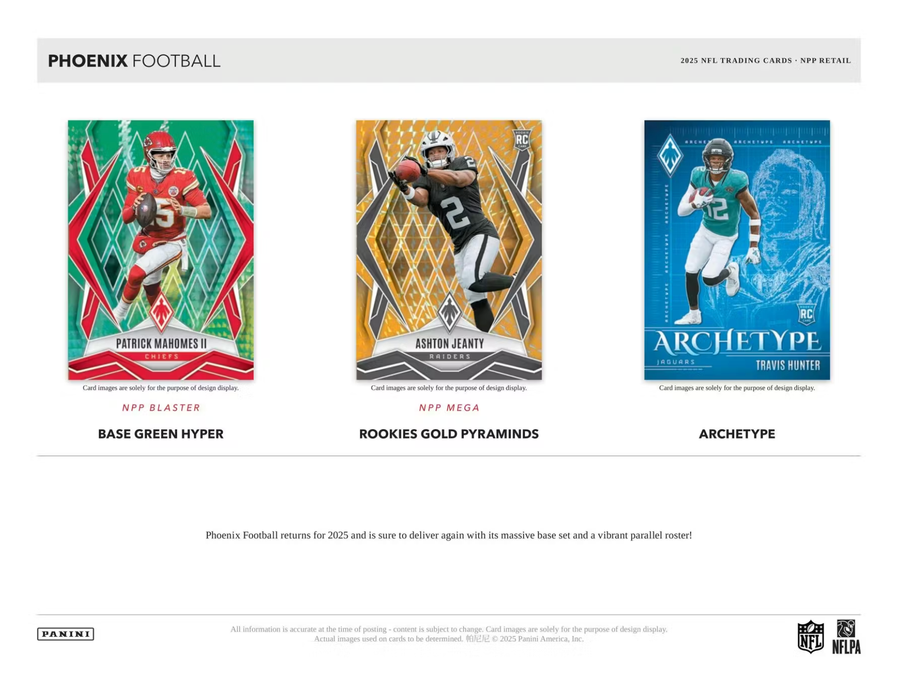 2025 Panini Phoenix Football Blaster Box (Hyper Parallels!)