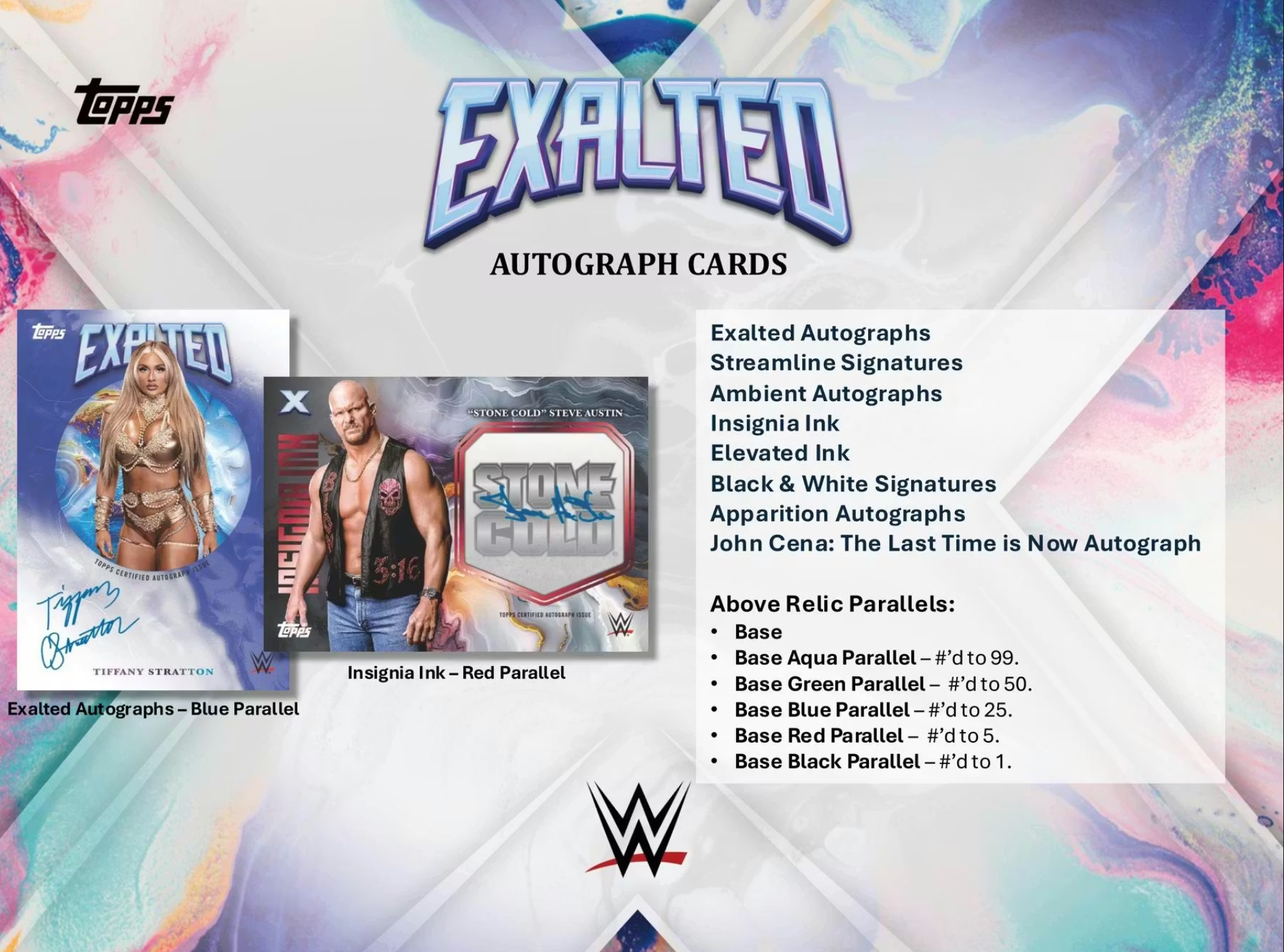 2025 Topps WWE Exalted Wrestling Hobby Box
