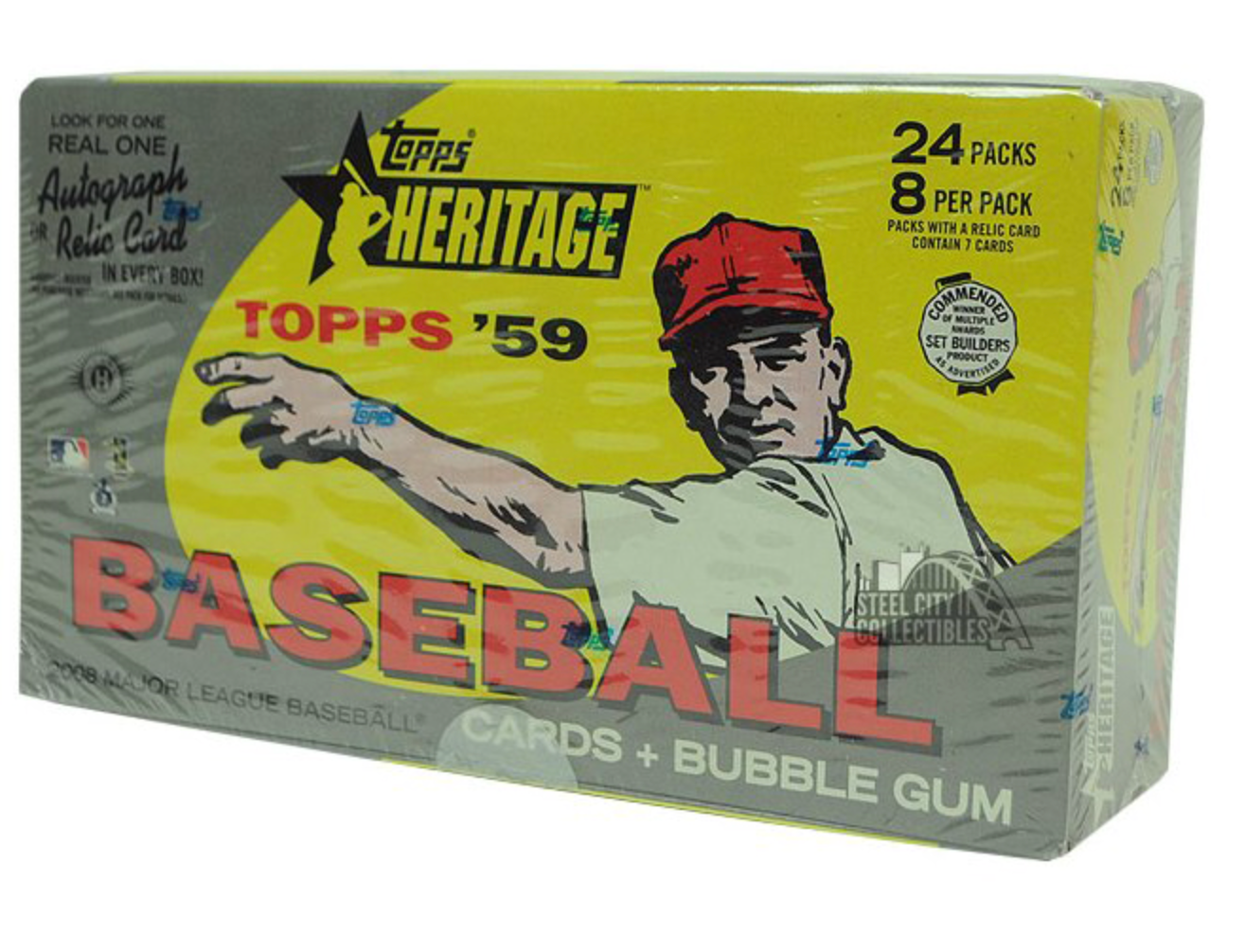 2008 Topps Heritage Baseball Hobby Box