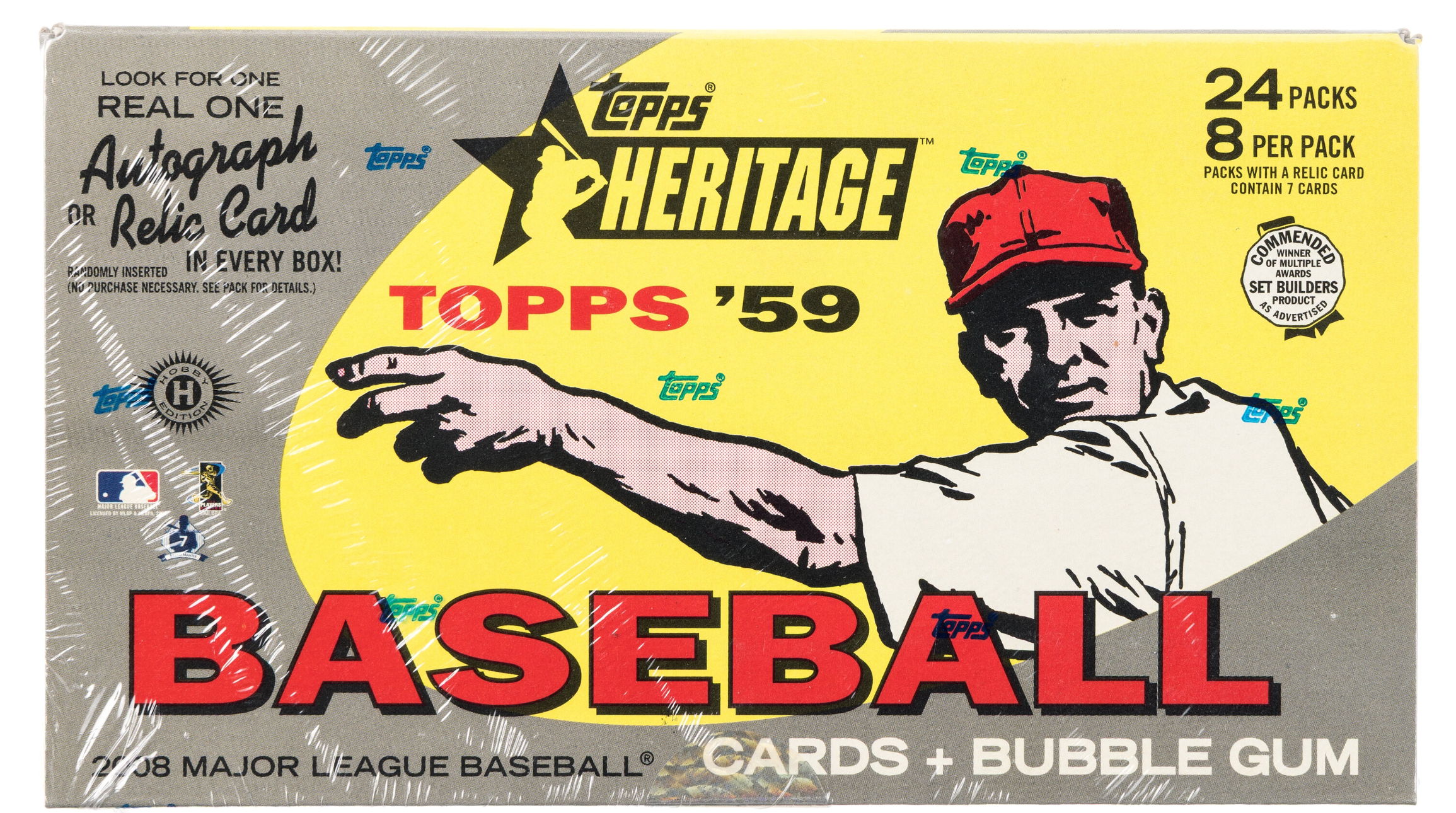 2008 Topps Heritage Baseball Hobby Box