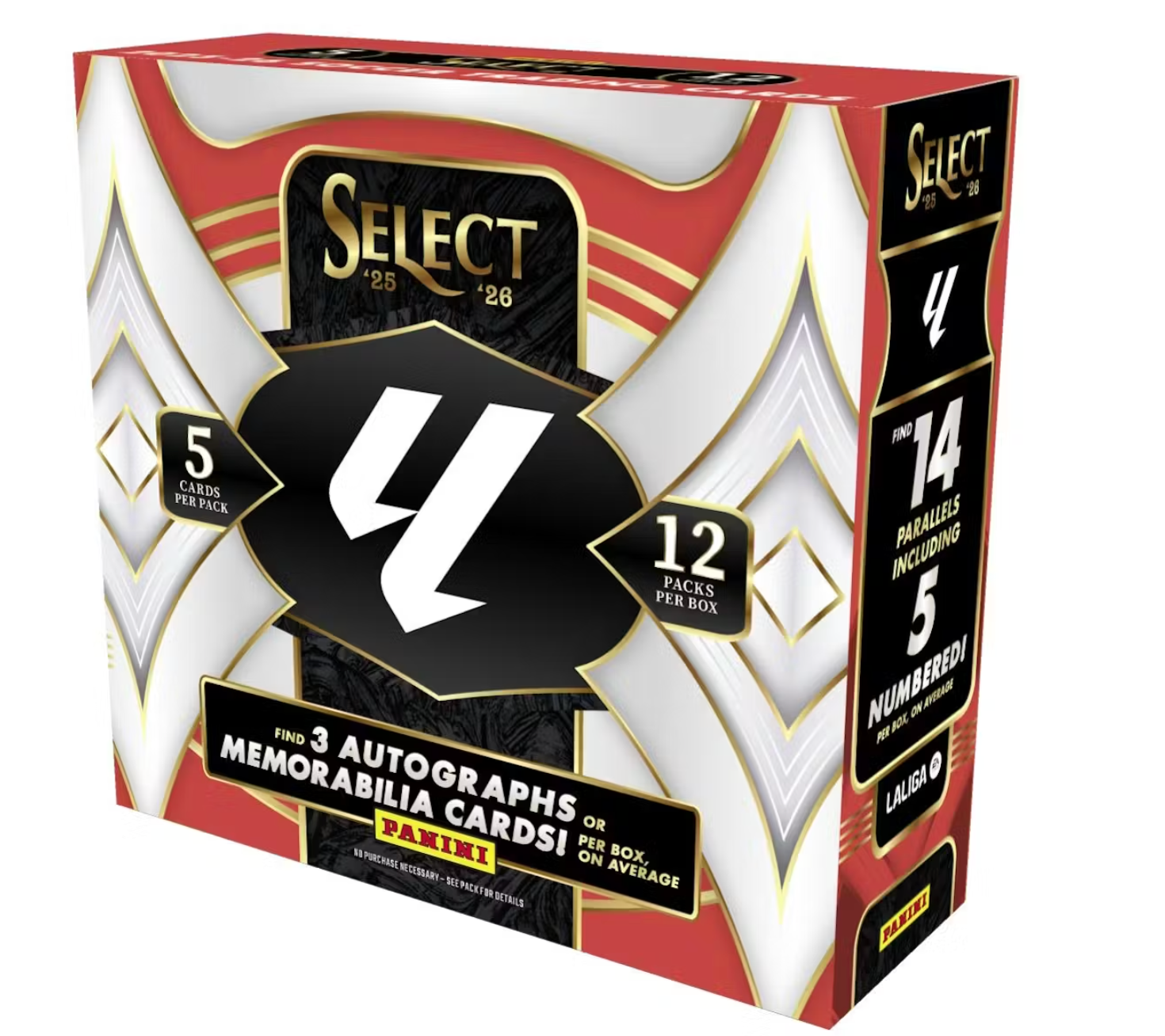2025/26 Panini Select La Liga Soccer Hobby Box