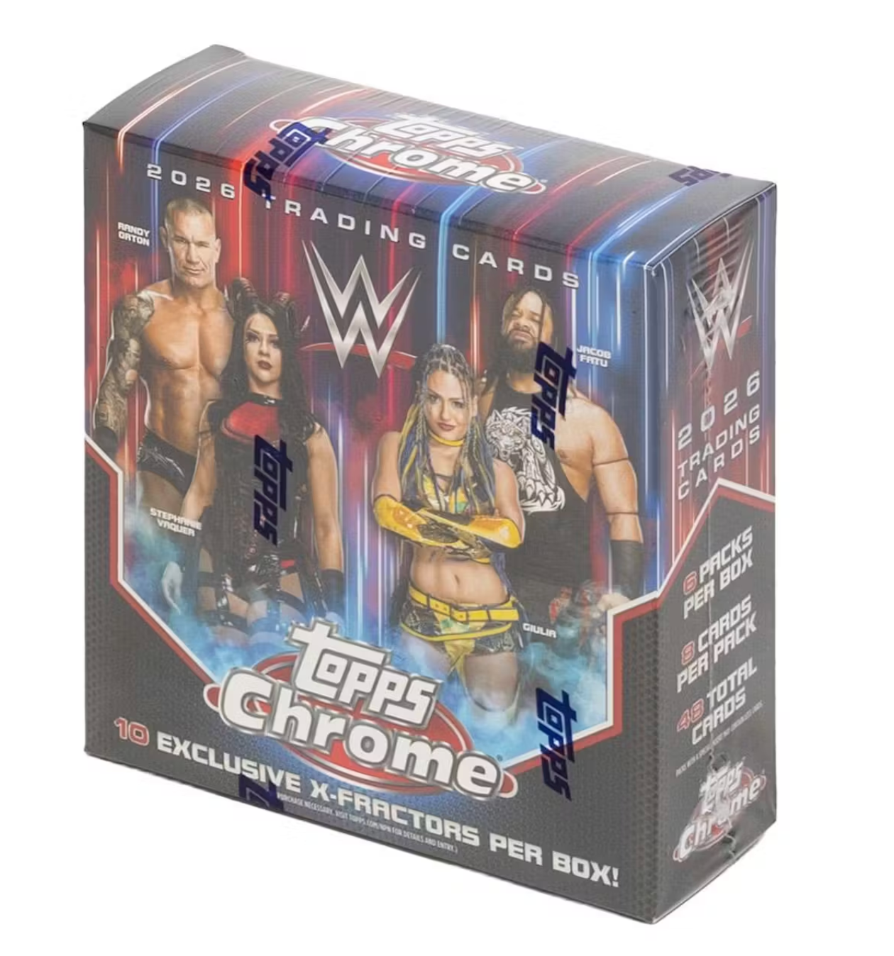 2026 Topps Chrome WWE Wrestling Mega Box