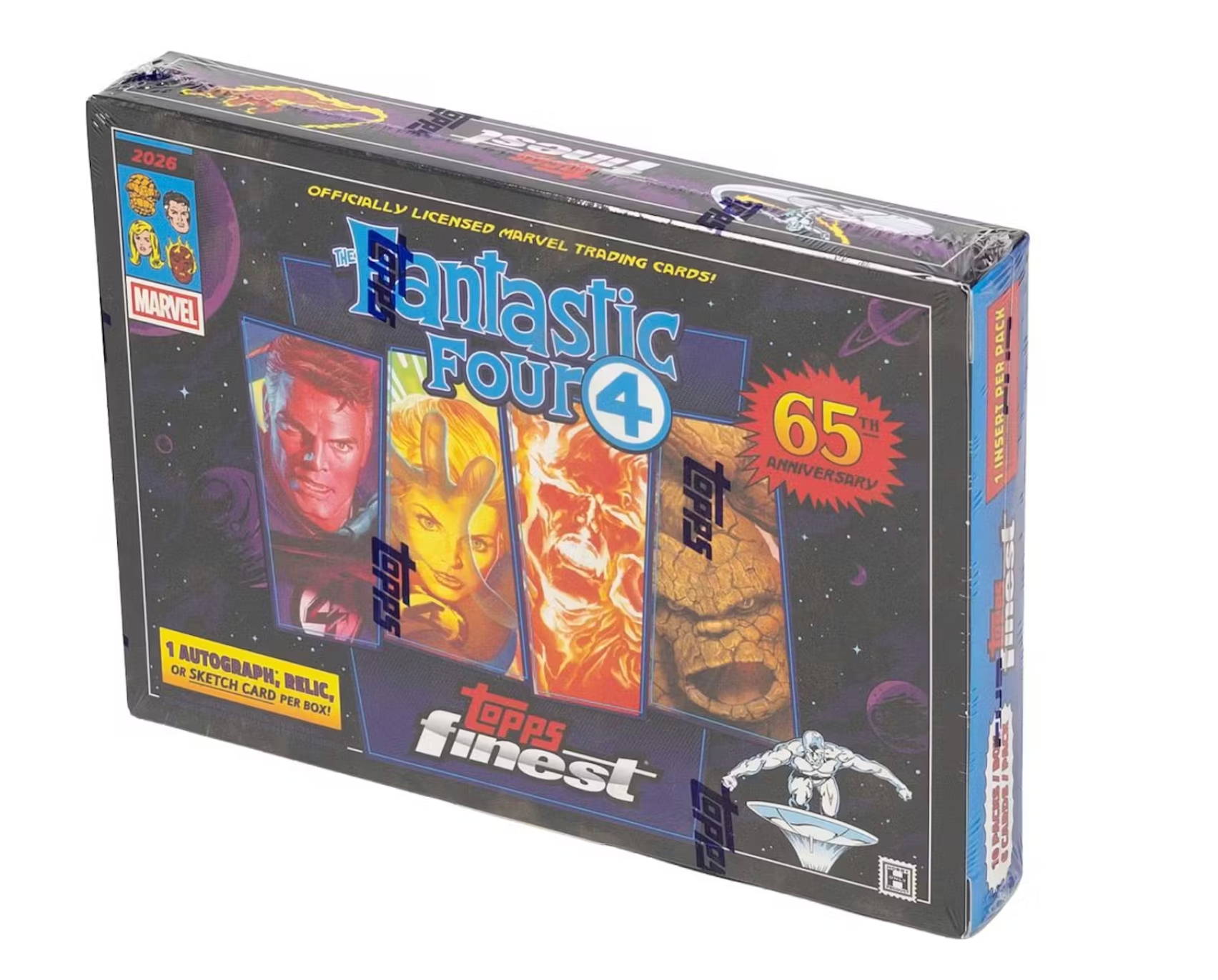 2026 Topps Finest Fantastic Four Hobby Box