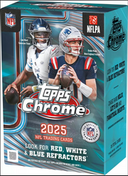 2025 Topps Chrome Football Blaster Box