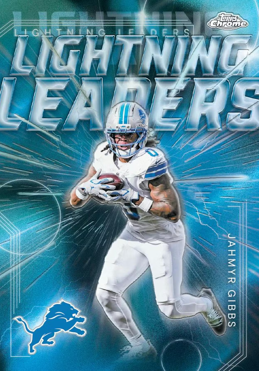 2025 Topps Chrome Football Blaster Box