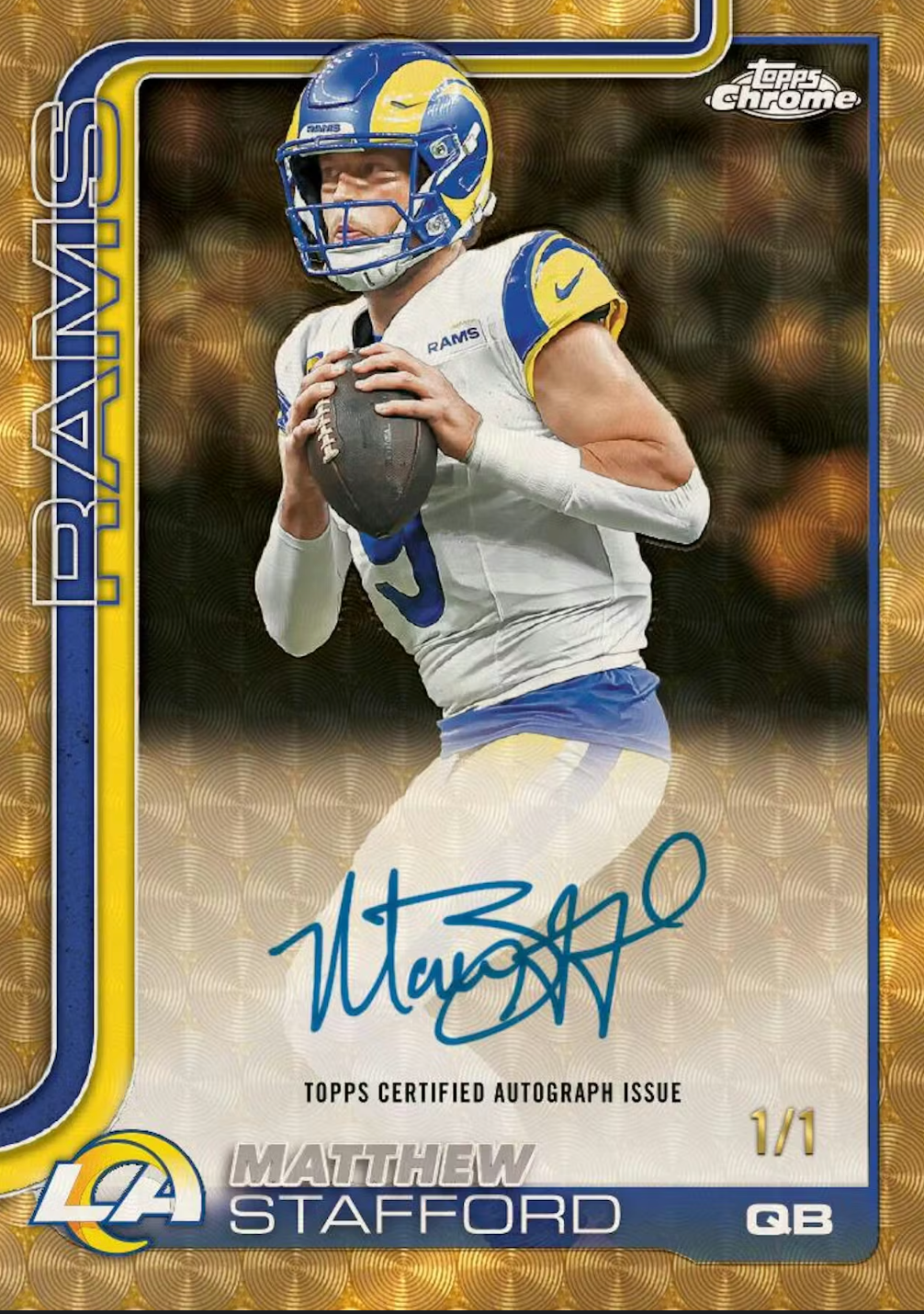 2025 Topps Chrome Football Blaster Box