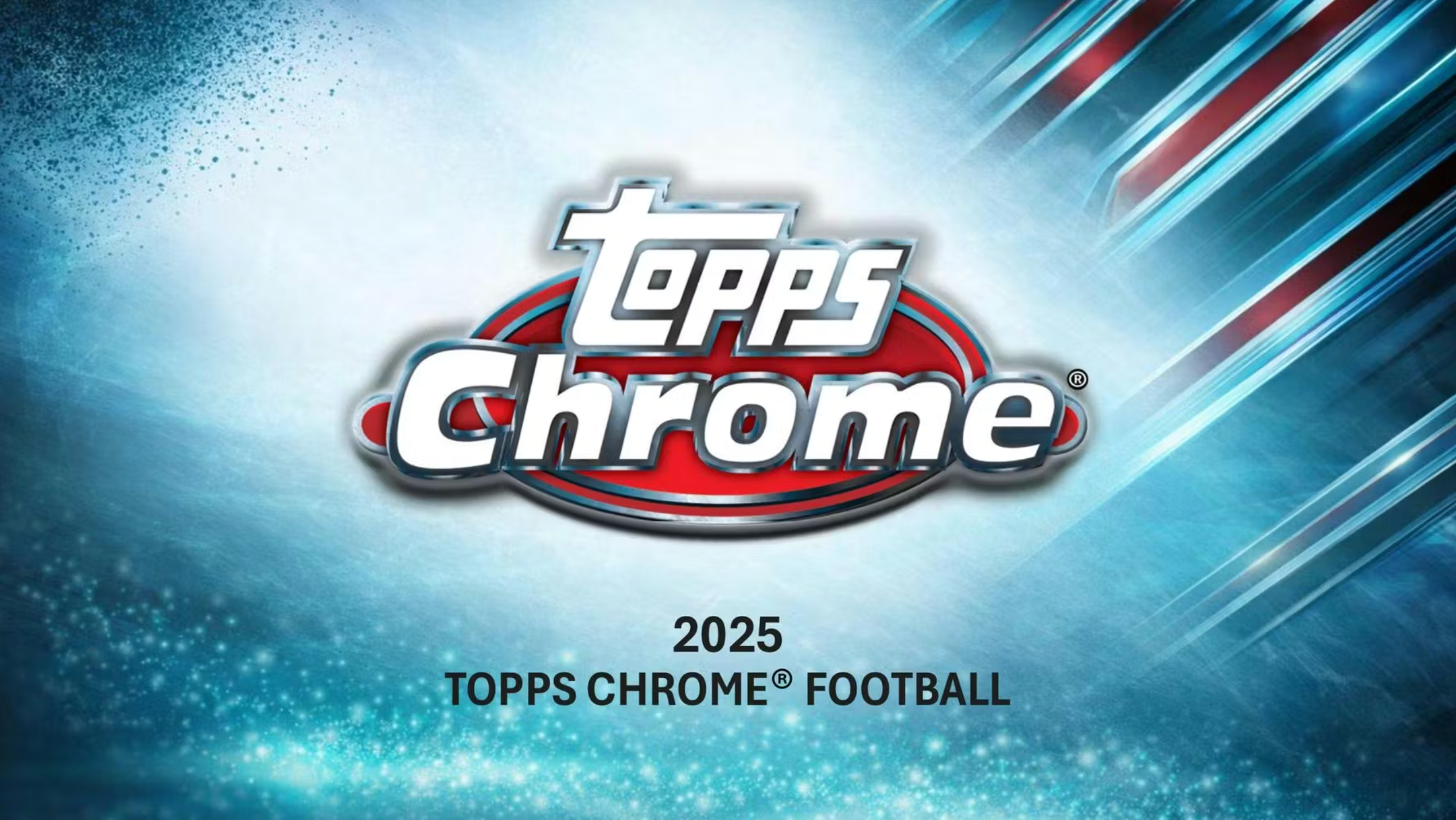 2025 Topps Chrome Football Blaster Box