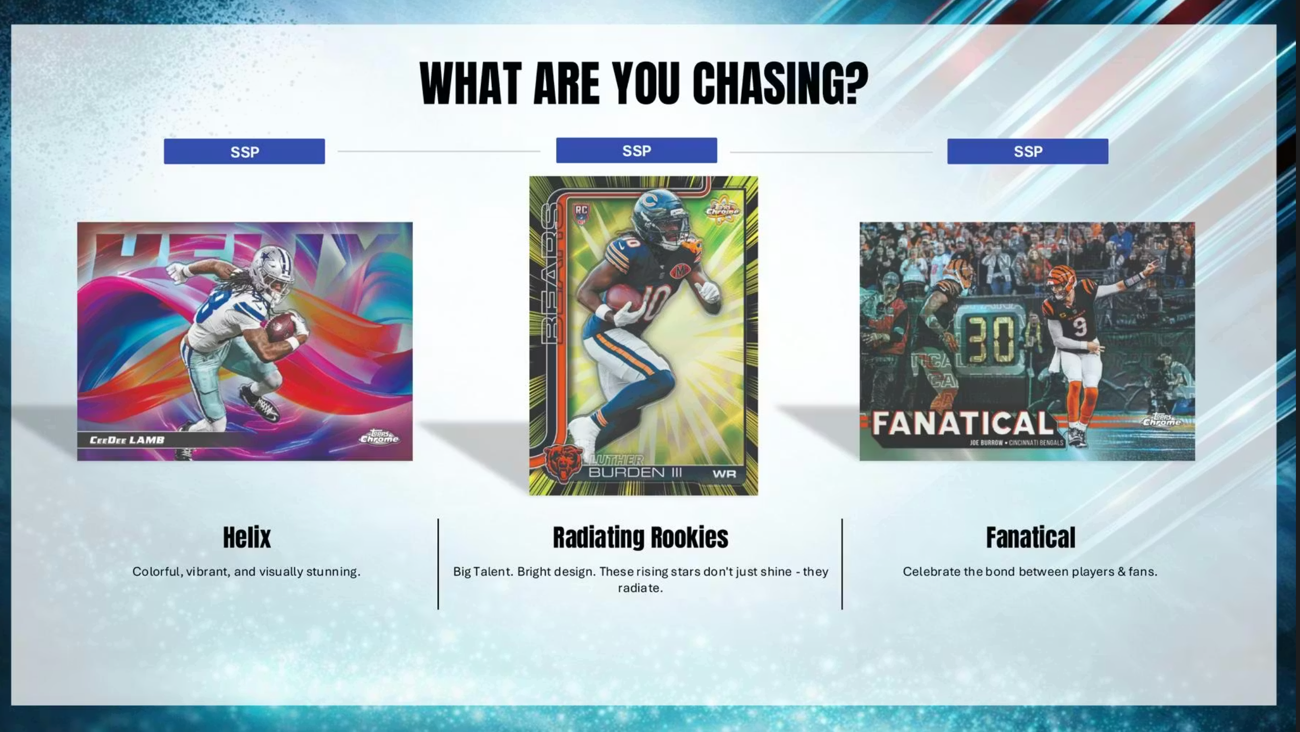 2025 Topps Chrome Football Blaster Box