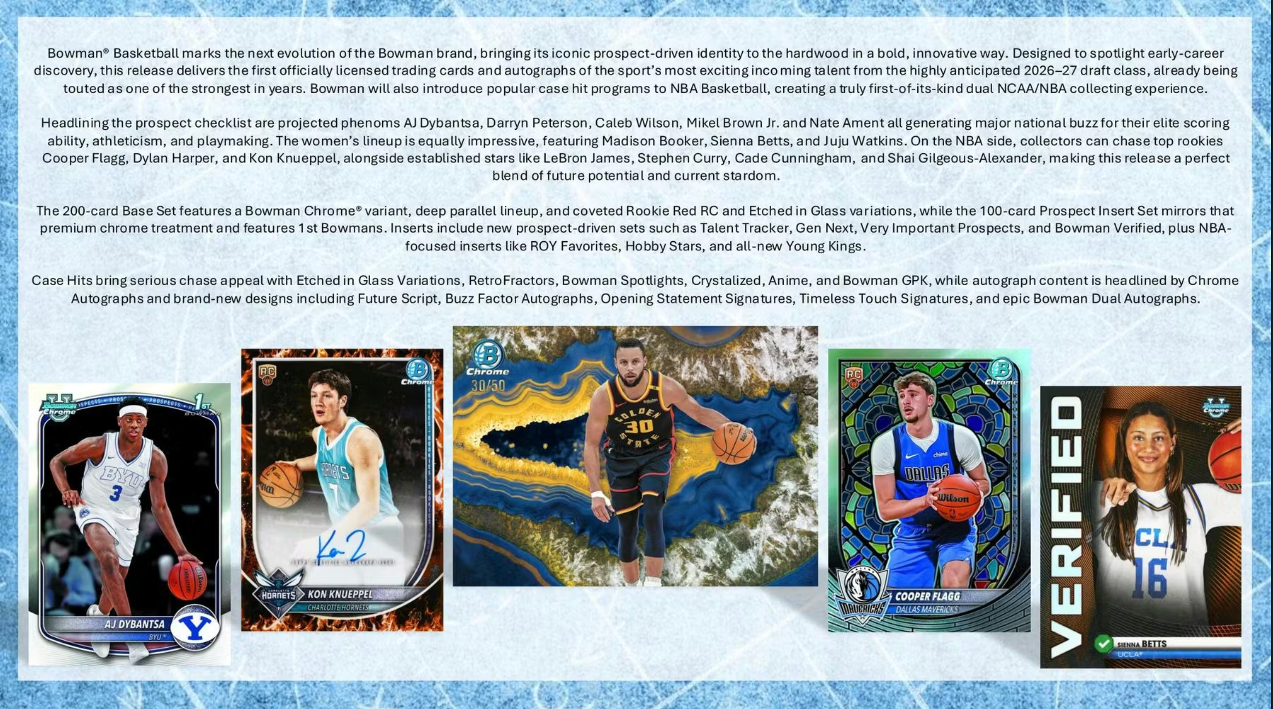 2025-26 Bowman Basketball Hobby Jumbo Box
