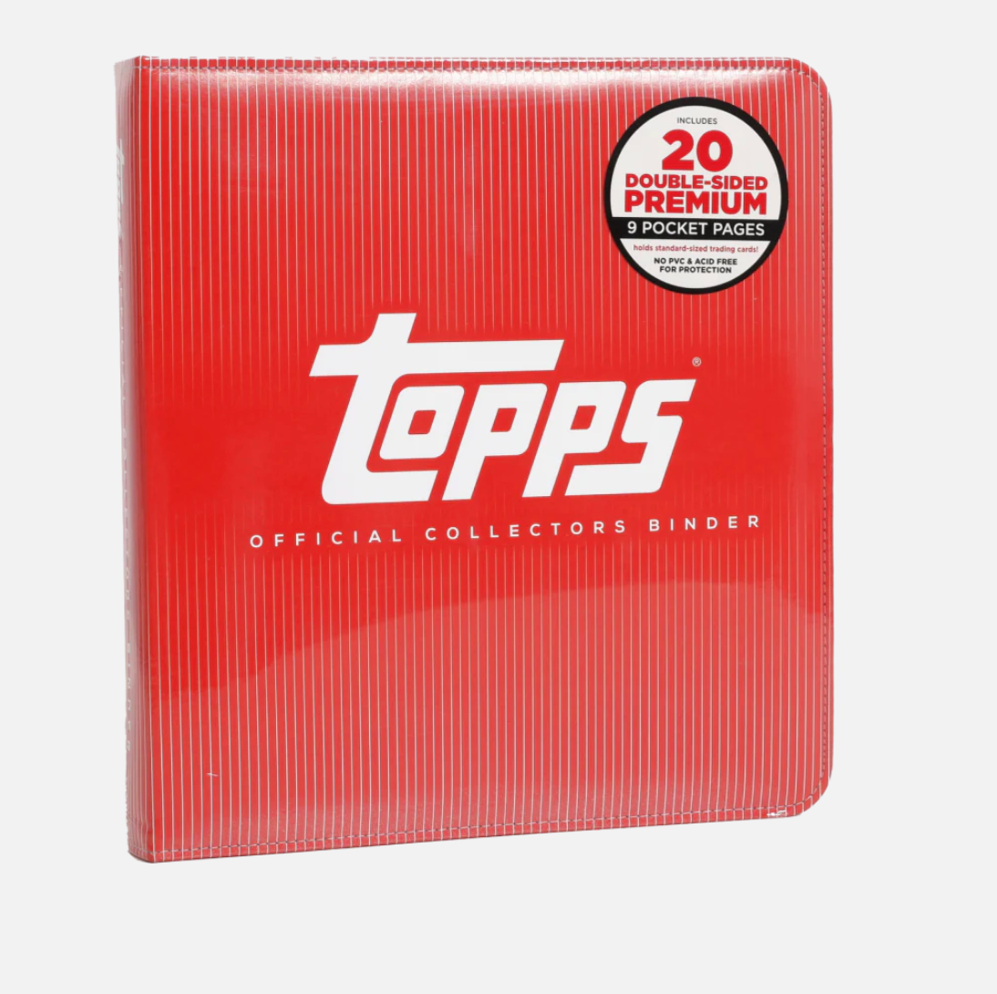 Topps Red Official Collectors Binder