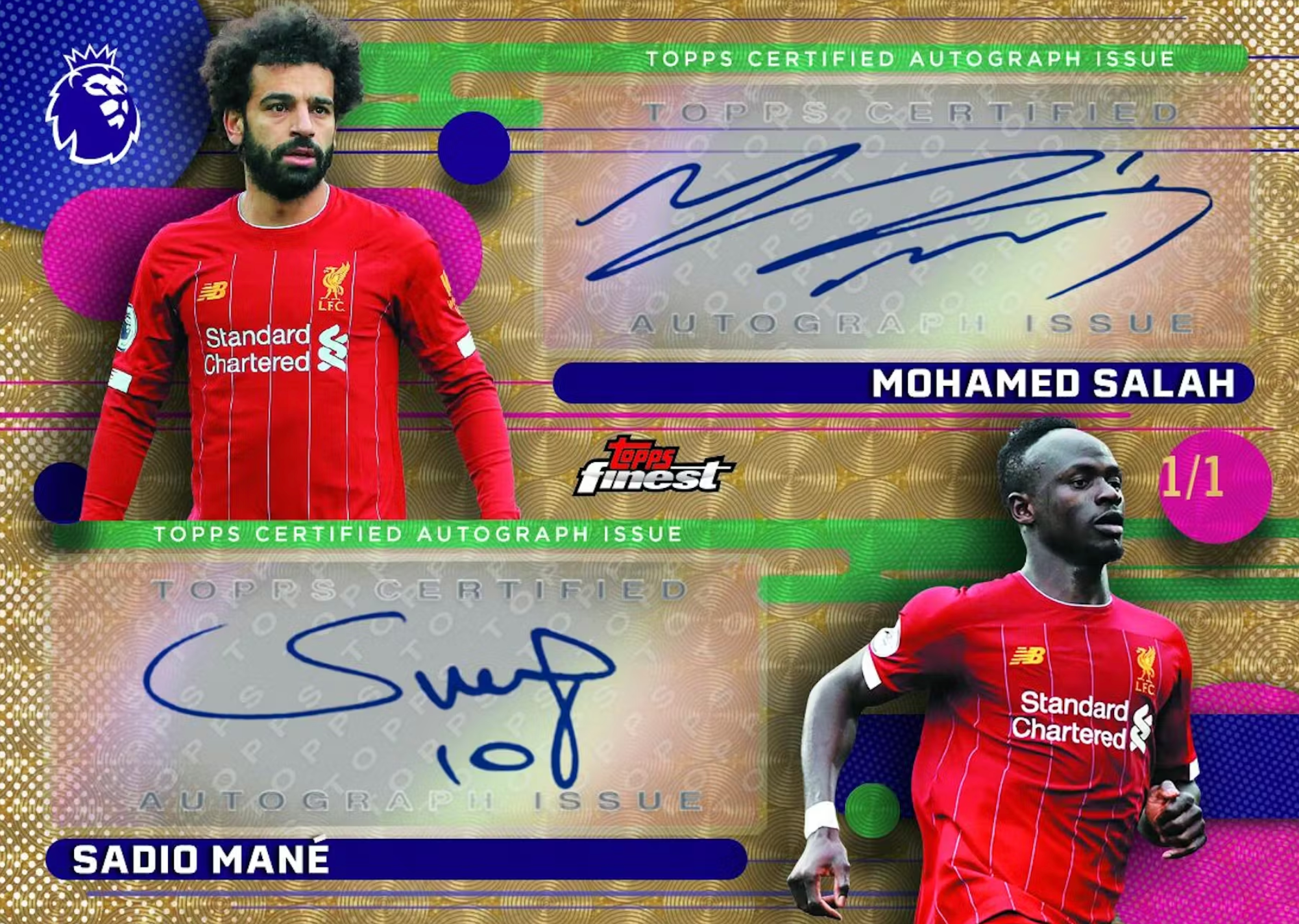 2026 Topps Finest Premier League EPL Soccer Hobby Box