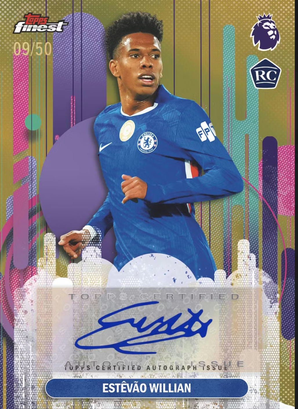 2026 Topps Finest Premier League EPL Soccer Hobby Box