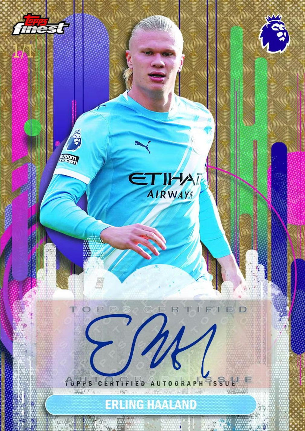 2026 Topps Finest Premier League EPL Soccer Hobby Box