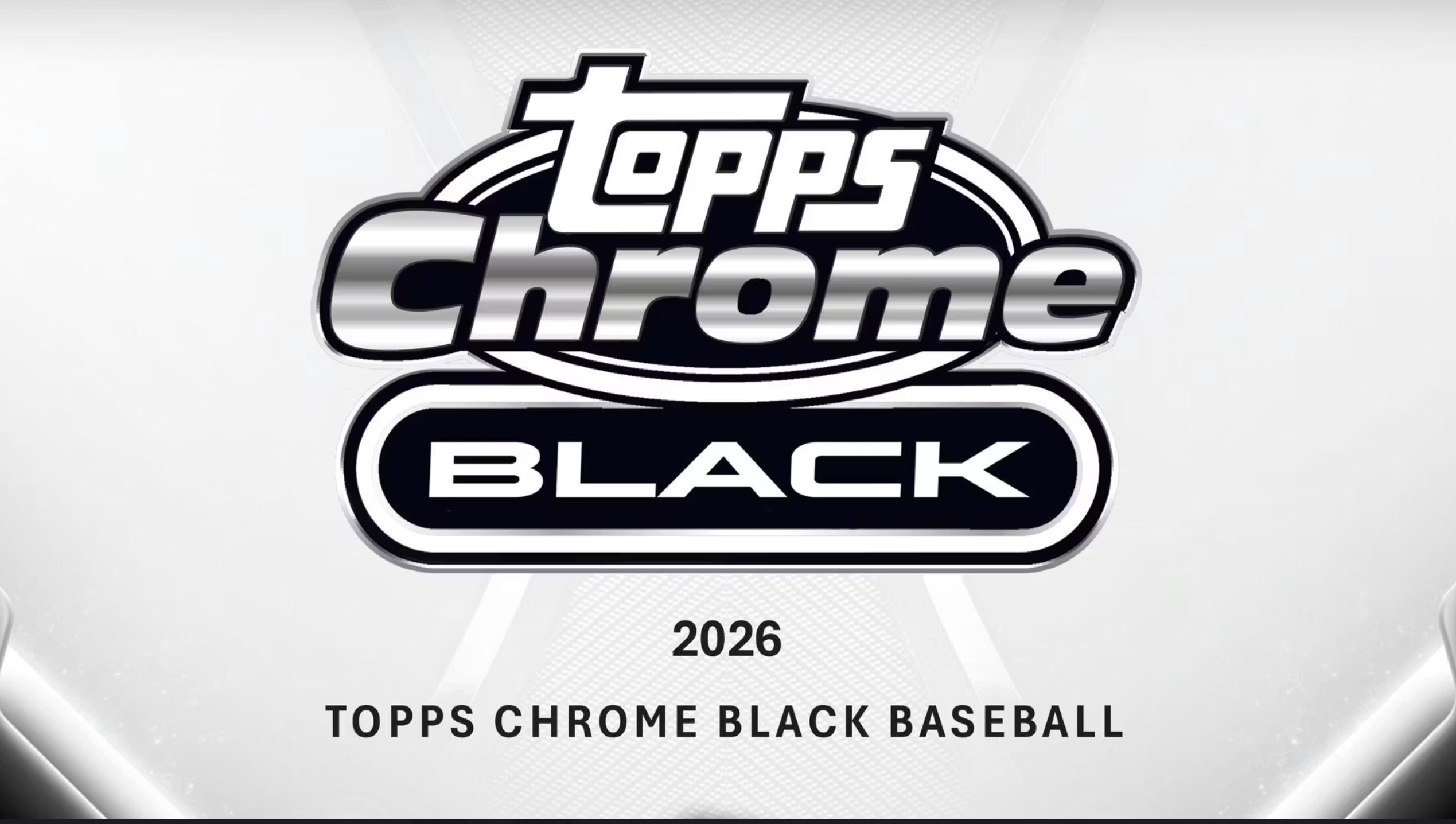 2026 Topps Chrome Black Baseball Hobby Box