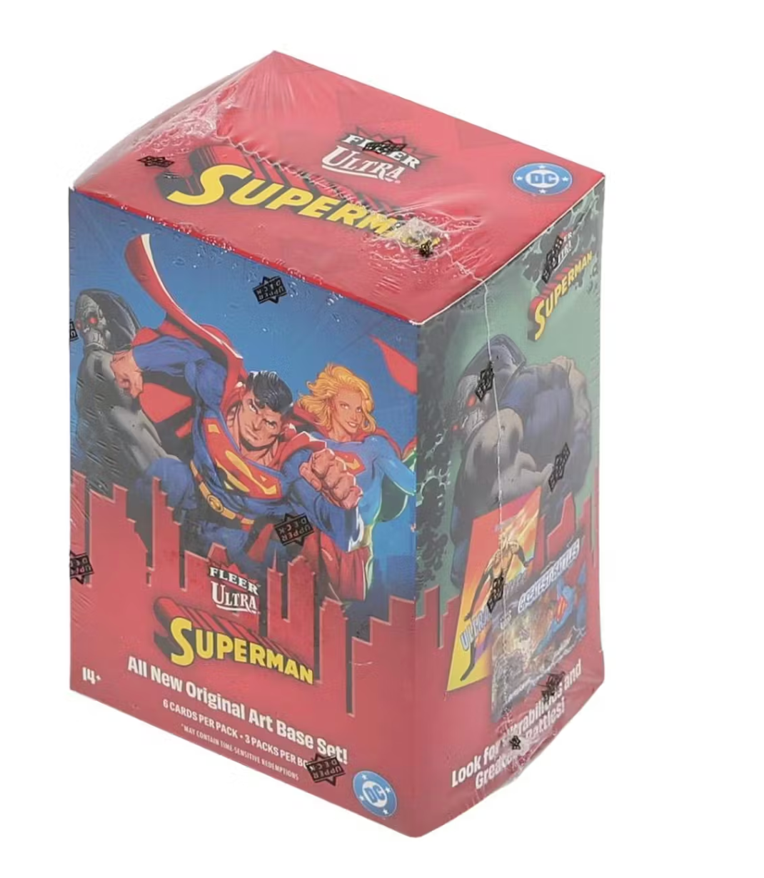 2025 Upper Deck Fleer Ultra Superman Blaster Box2025 Upper Deck Fleer Ultra Superman Blaster Box 2025 Upper Deck Fleer Ultra Superman Blaster Box