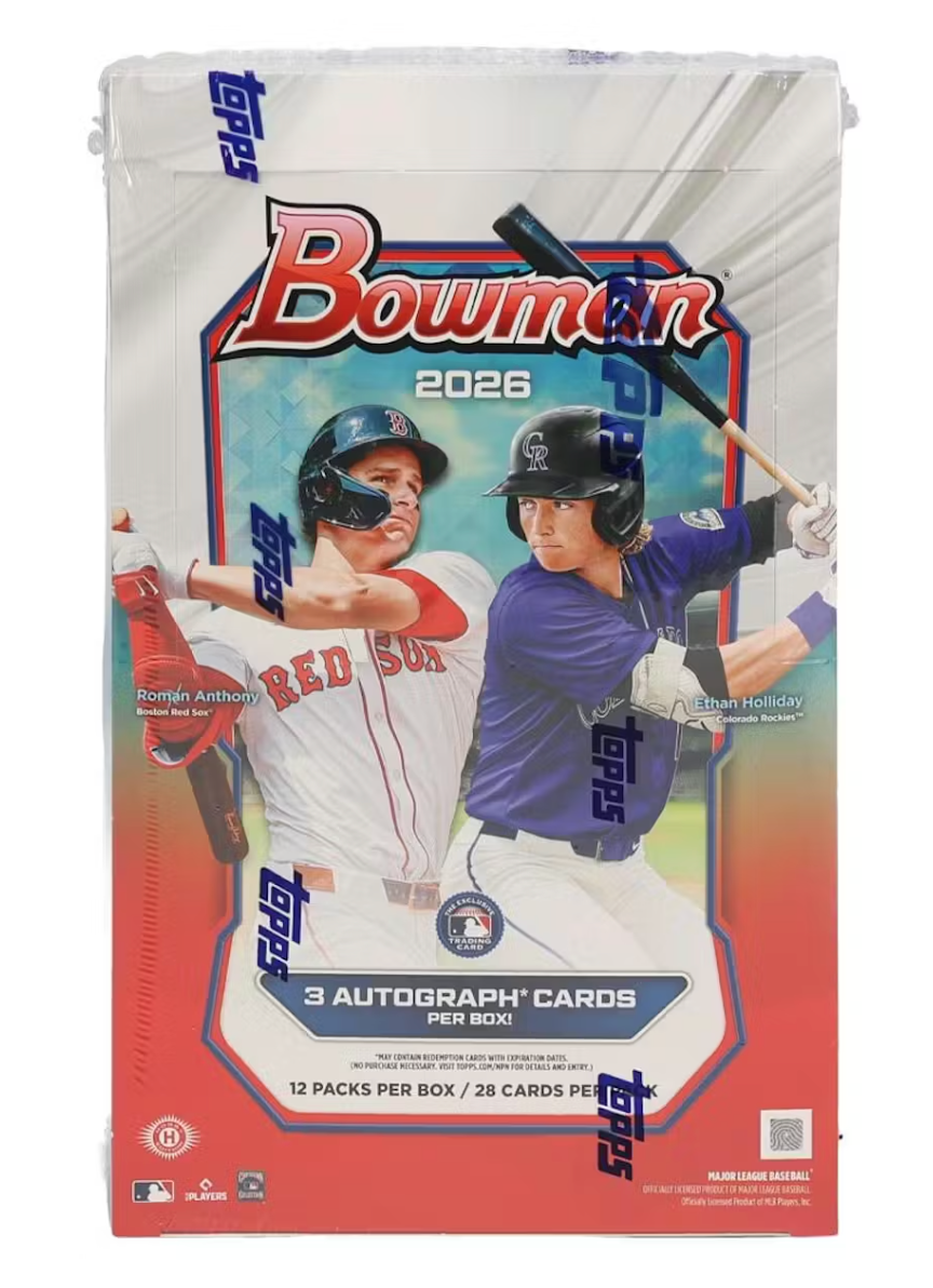 2026 Bowman Baseball Hobby Jumbo Box