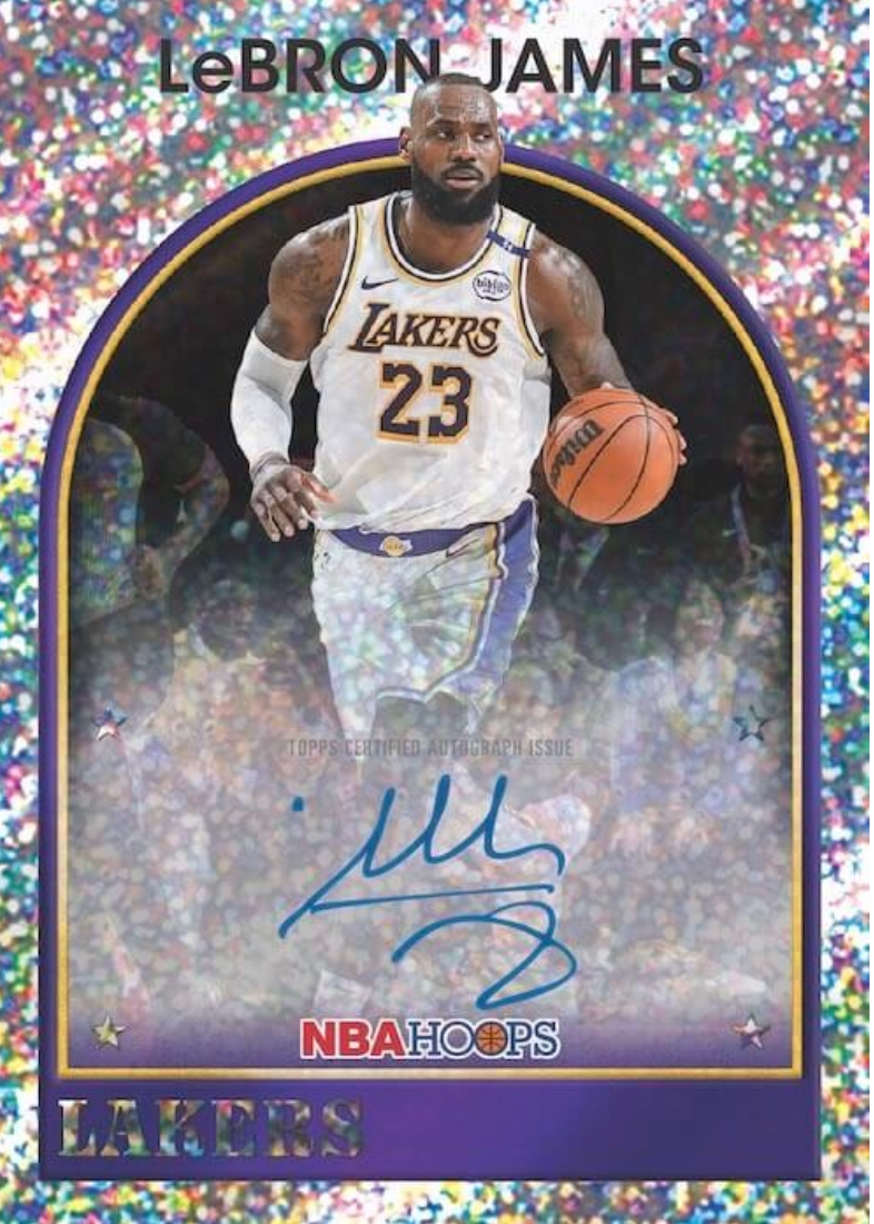 2025-26 Topps Hoops Basketball Hobby Box