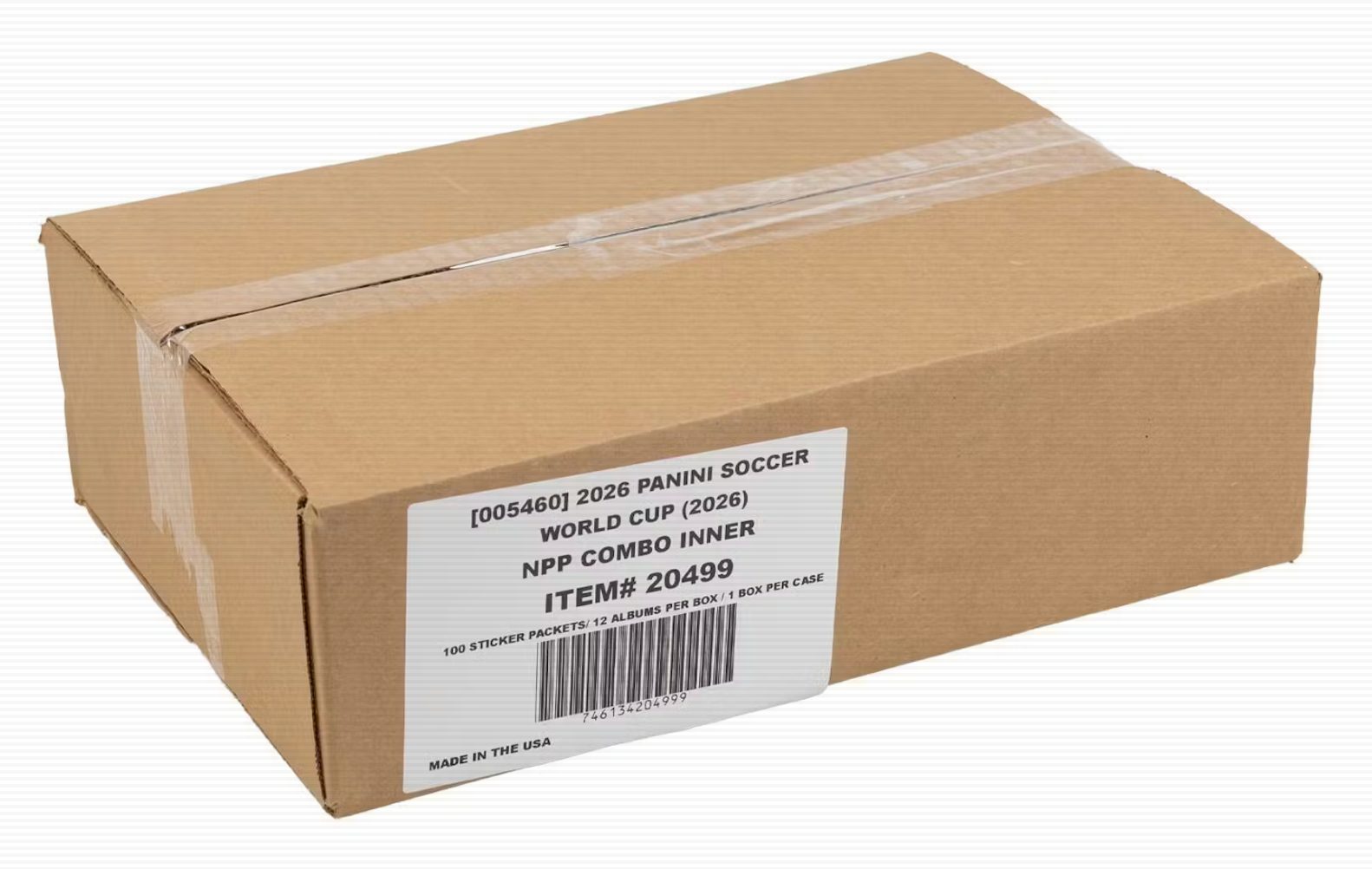 2026 Panini FIFA World Cup Soccer Sticker Combo Box - US Version