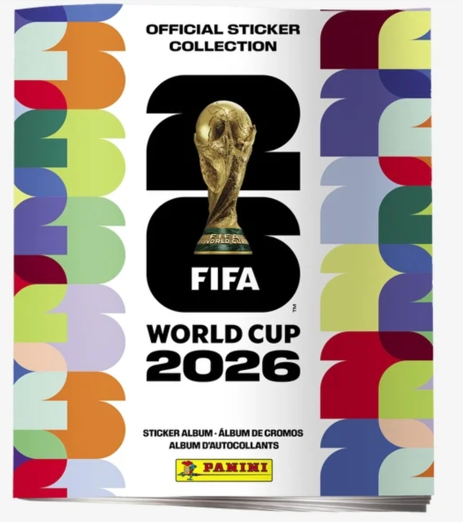 2026 Panini World Cup Sticker Collection Soft Cover Sticker Book