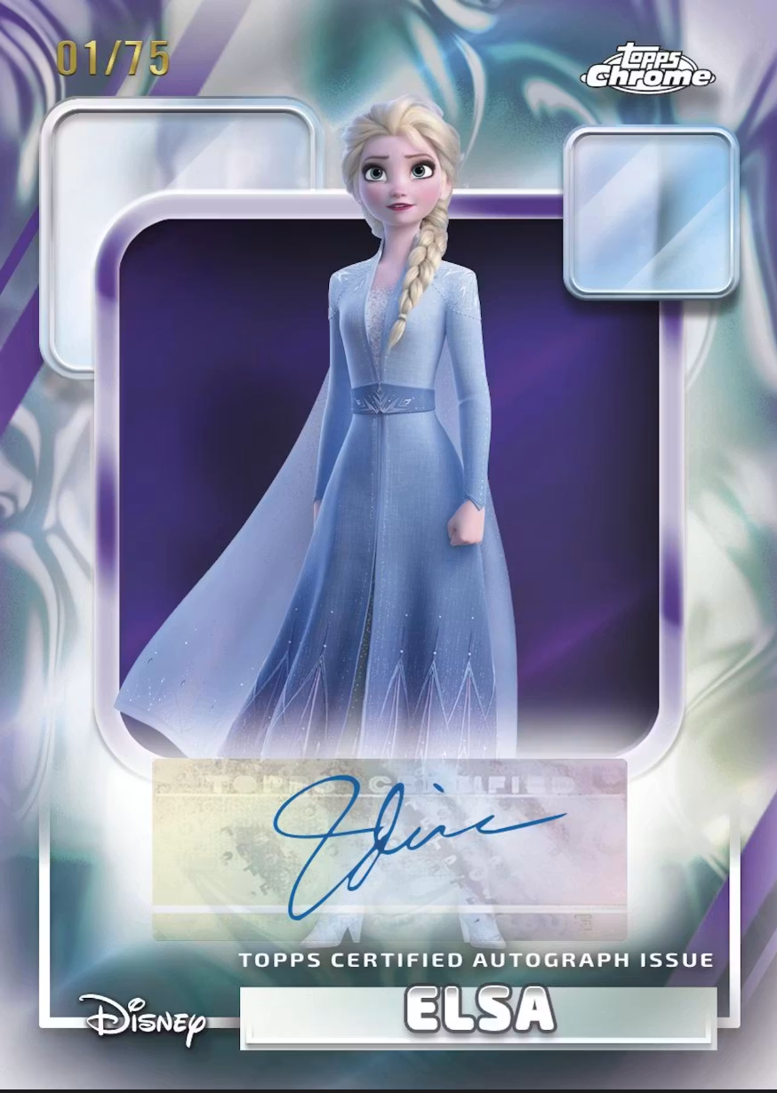2026 Topps Chrome Disney Chrome Value Box