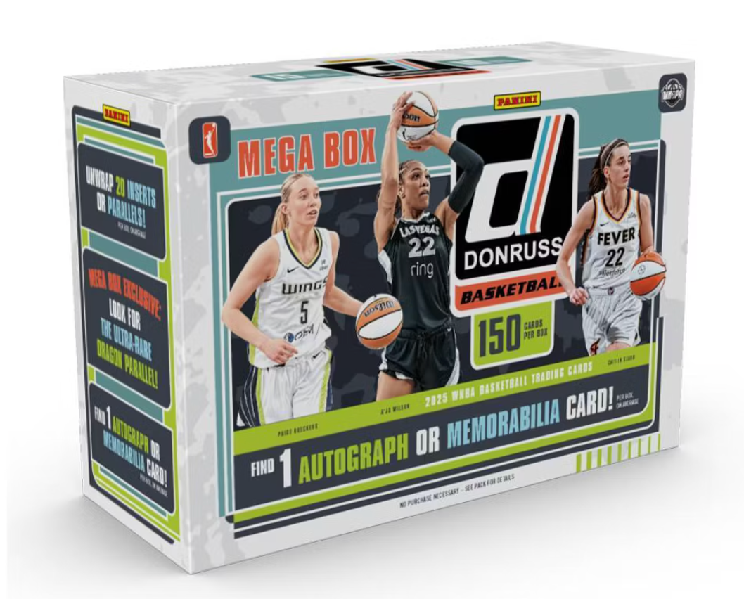 2025 Panini Donruss WNBA Basketball Mega Box