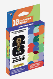 2026 Panini World Cup 10-Pack Sticker Hanger Box