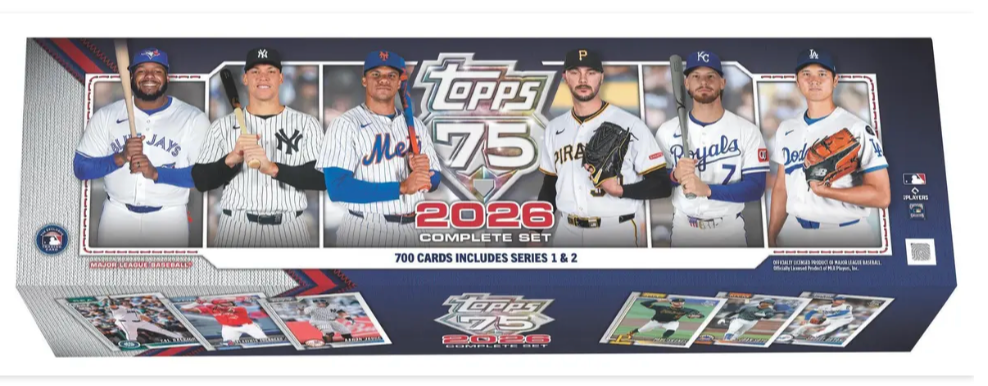 2026 Topps Baseball Factory Complete Set Box (Hobby Version)